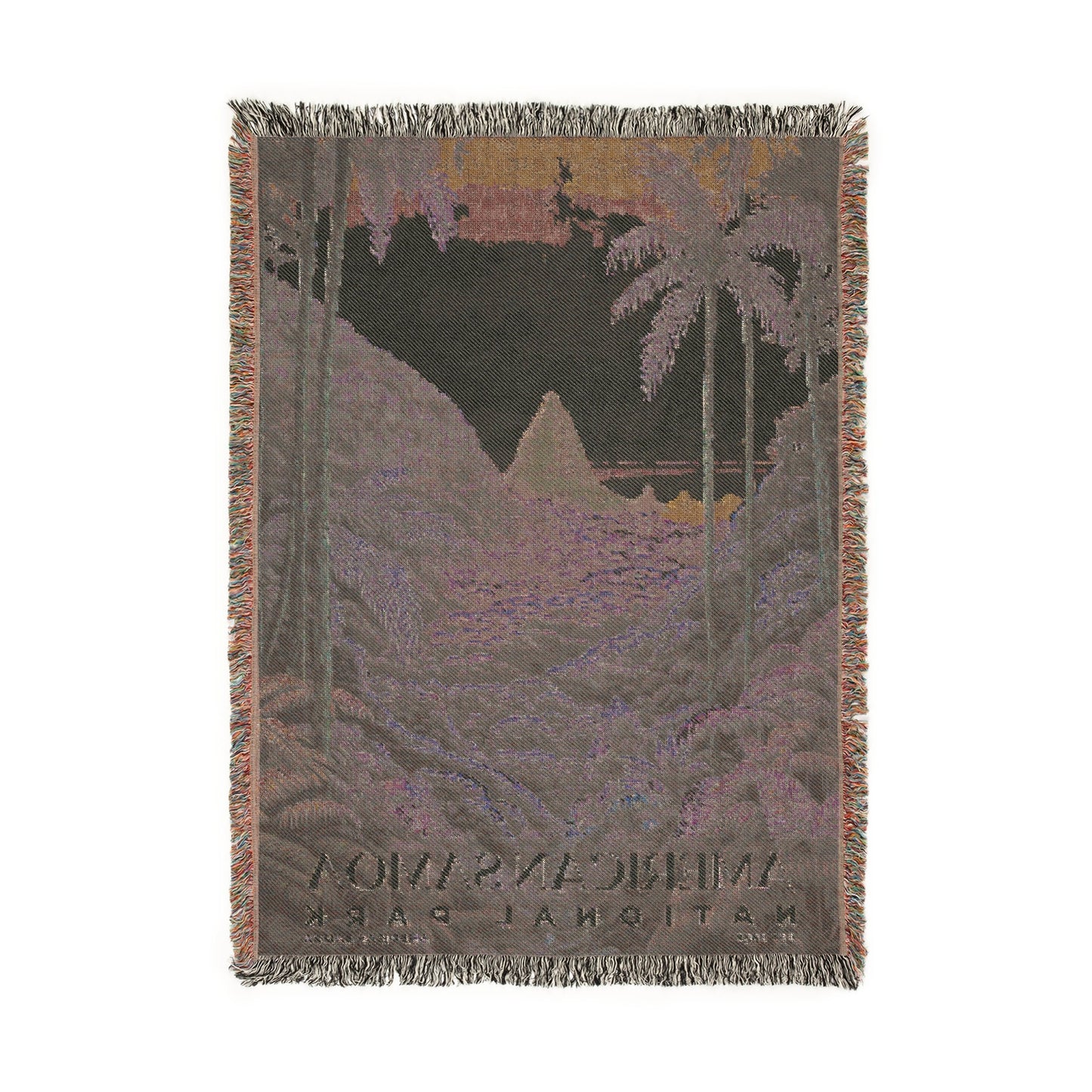 American Samoa National Park Woven Blanket | S02