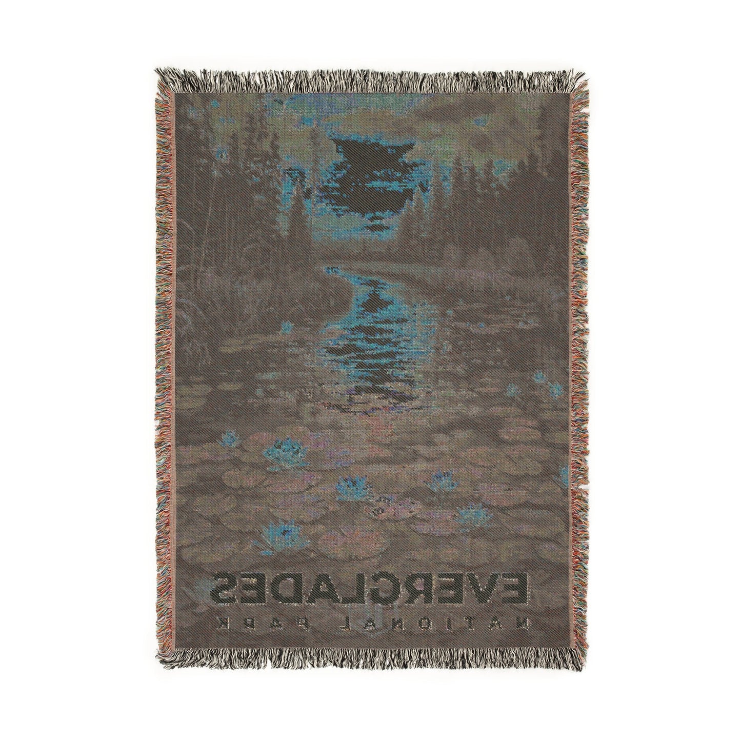 Everglades National Park Woven Blanket | S14