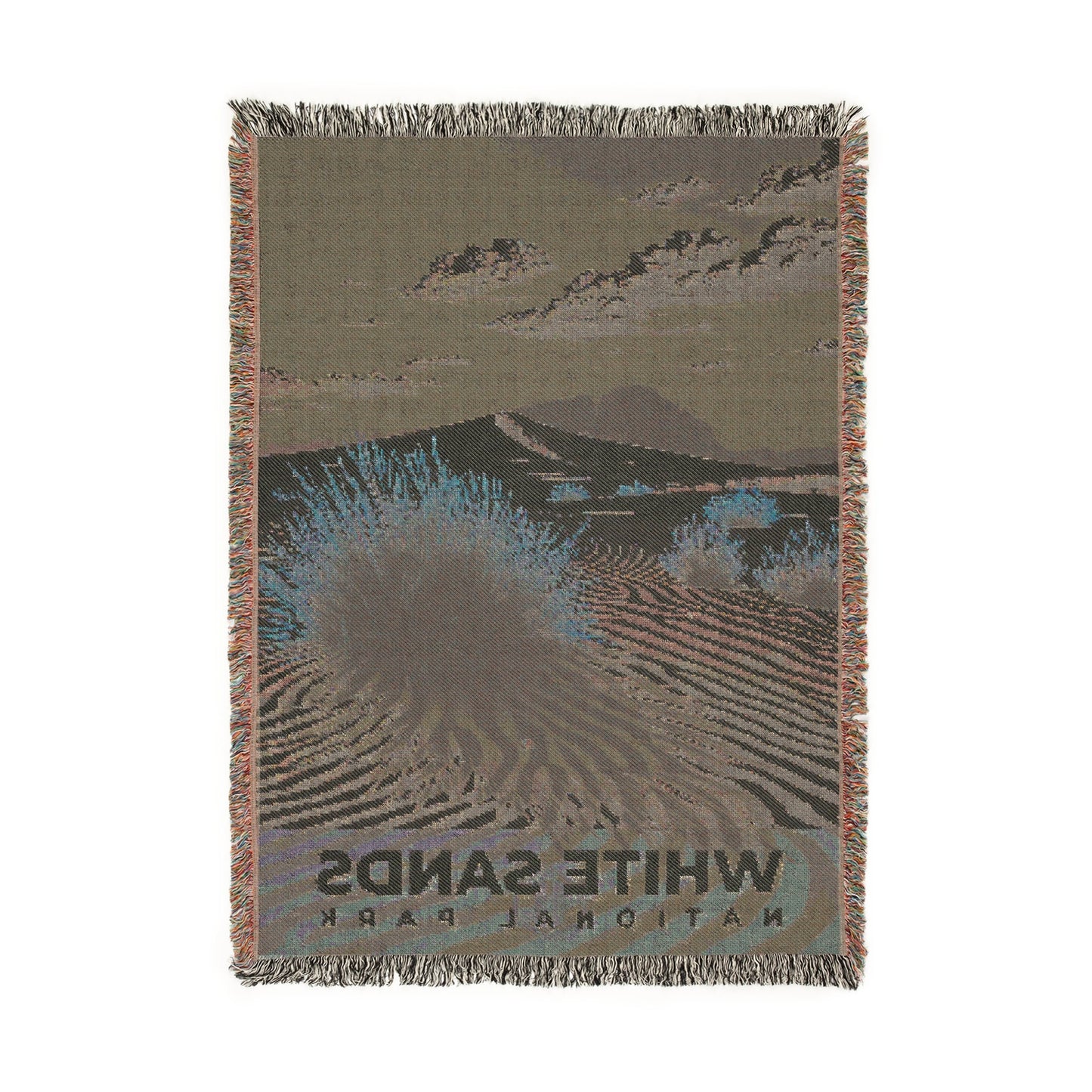 White Sands National Park Woven Blanket | S19