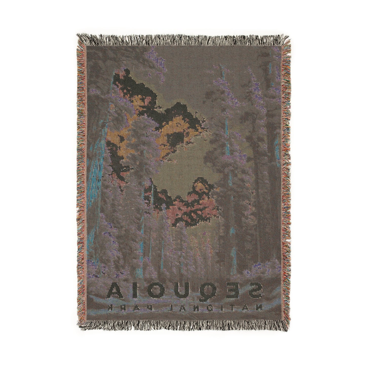 Sequoia National Park Woven Blanket | S13
