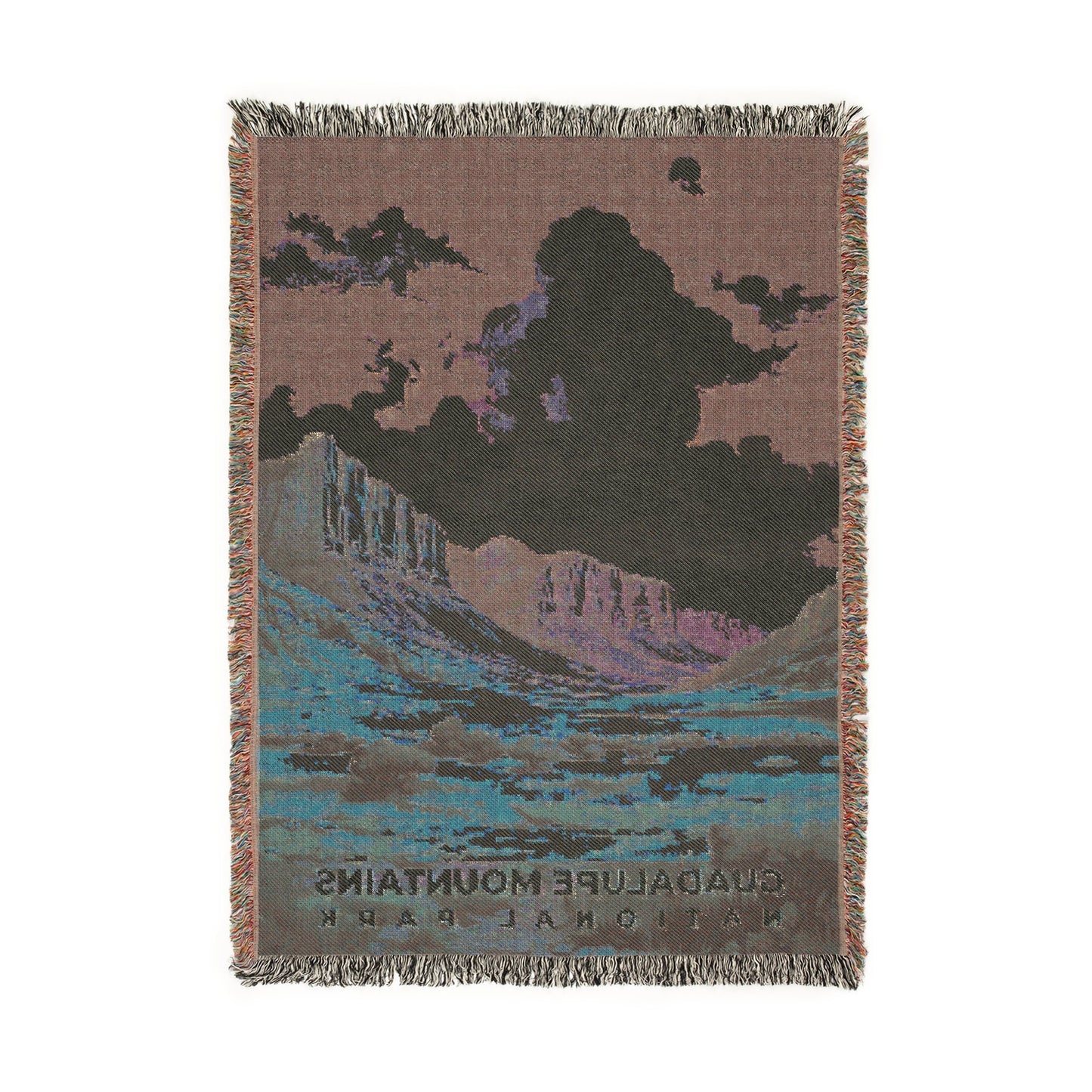 Guadalupe Mountains National Park Woven Blanket | S06