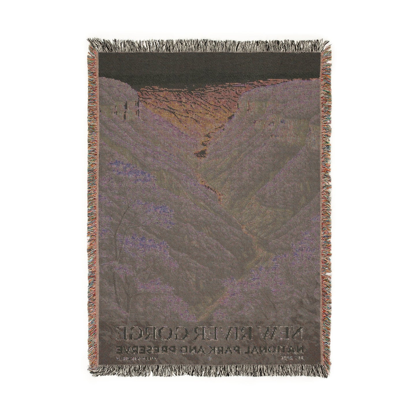 New River Gorge National Park Woven Blanket | S02