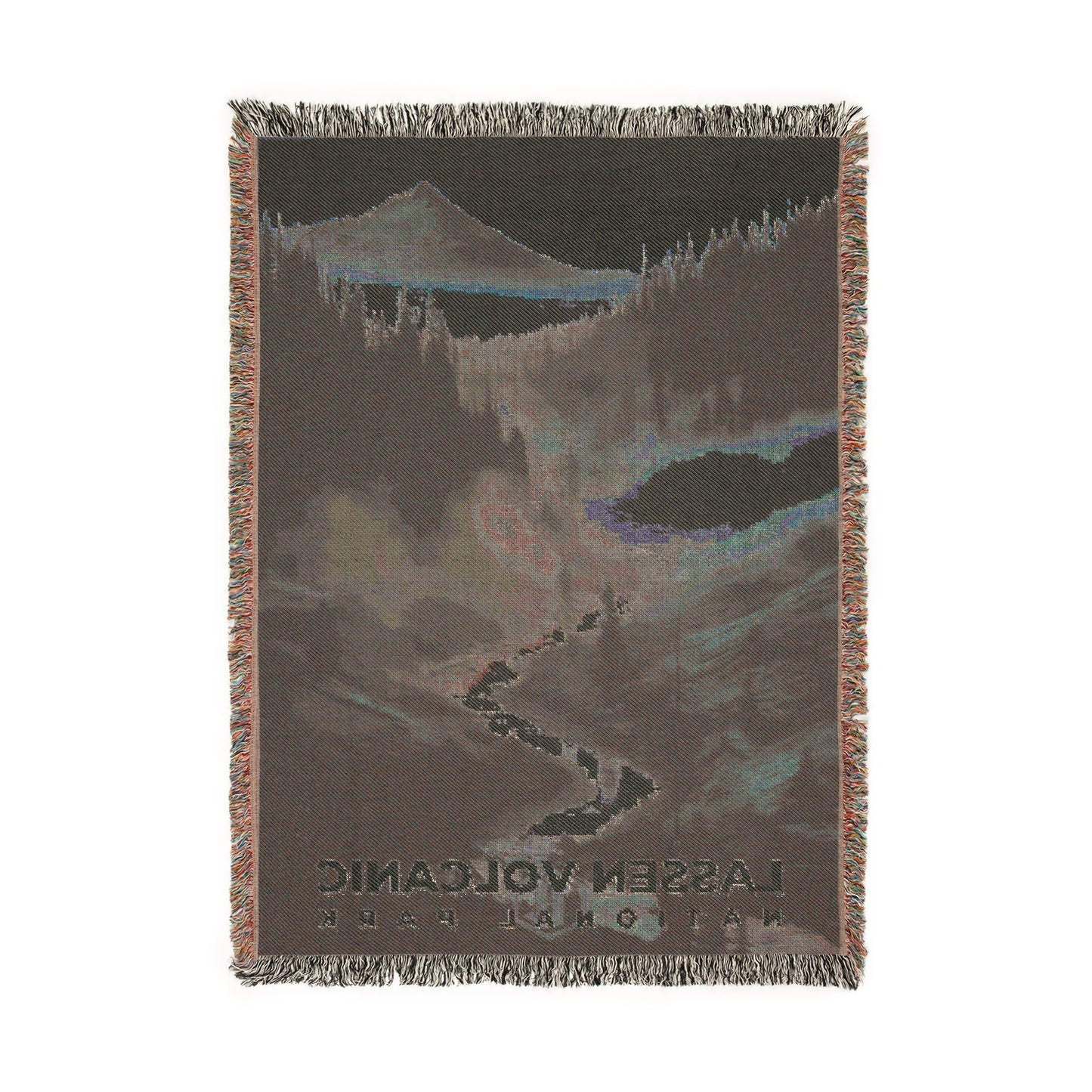 Lassen Volcanic National Park Woven Blanket | S10