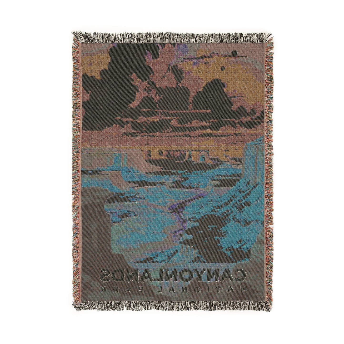 Canyonlands National Park Woven Blanket | S06