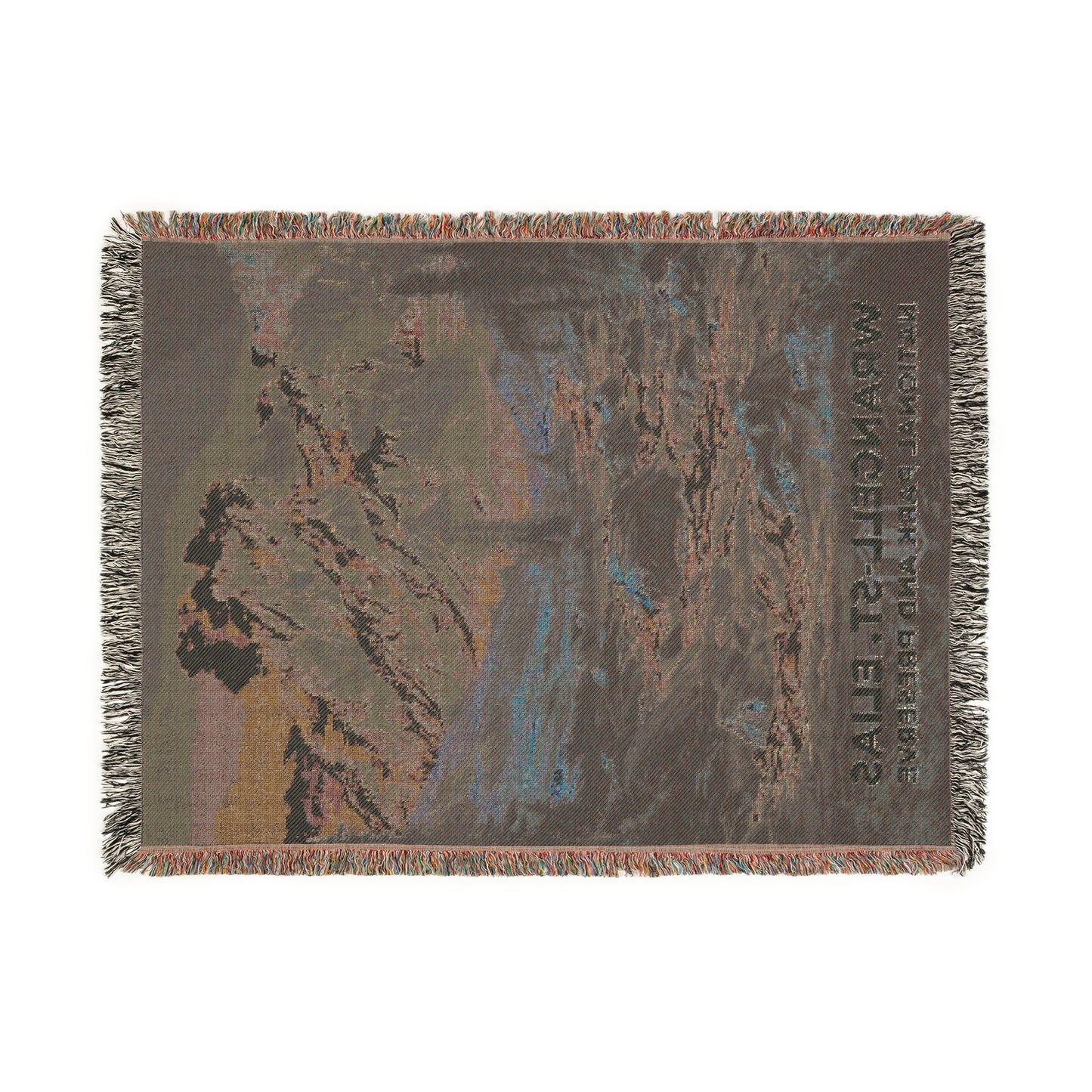 Wrangell-St. Elias National Park Woven Blanket | S16