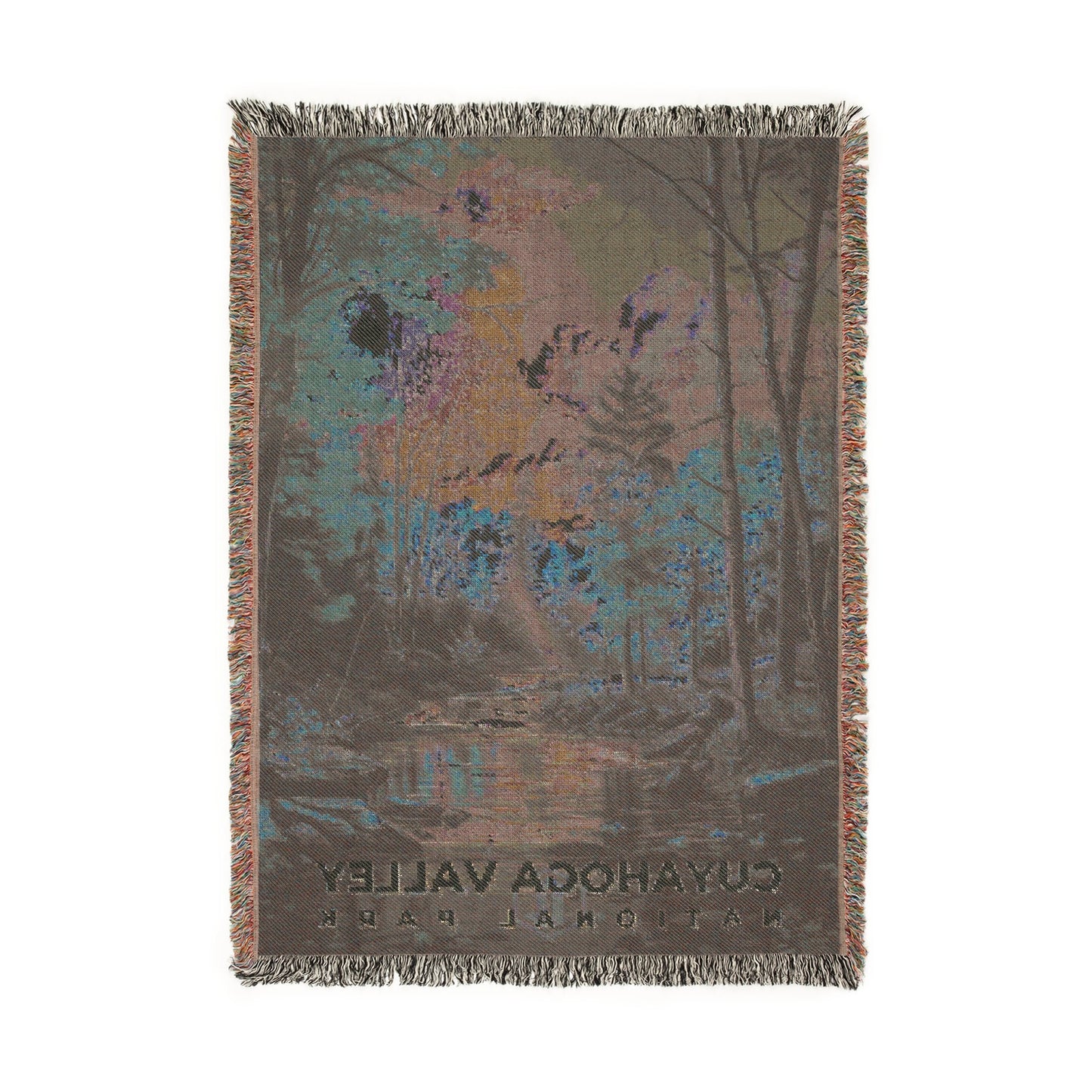 Cuyahoga Valley National Park Woven Blanket | S16