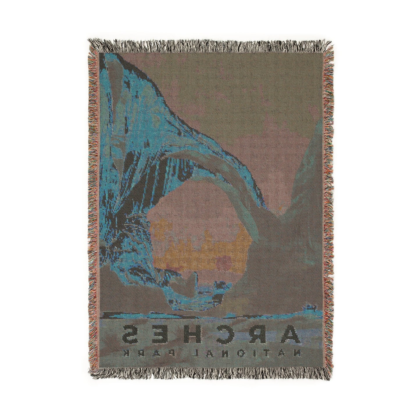 Arches National Park Woven Blanket | S20