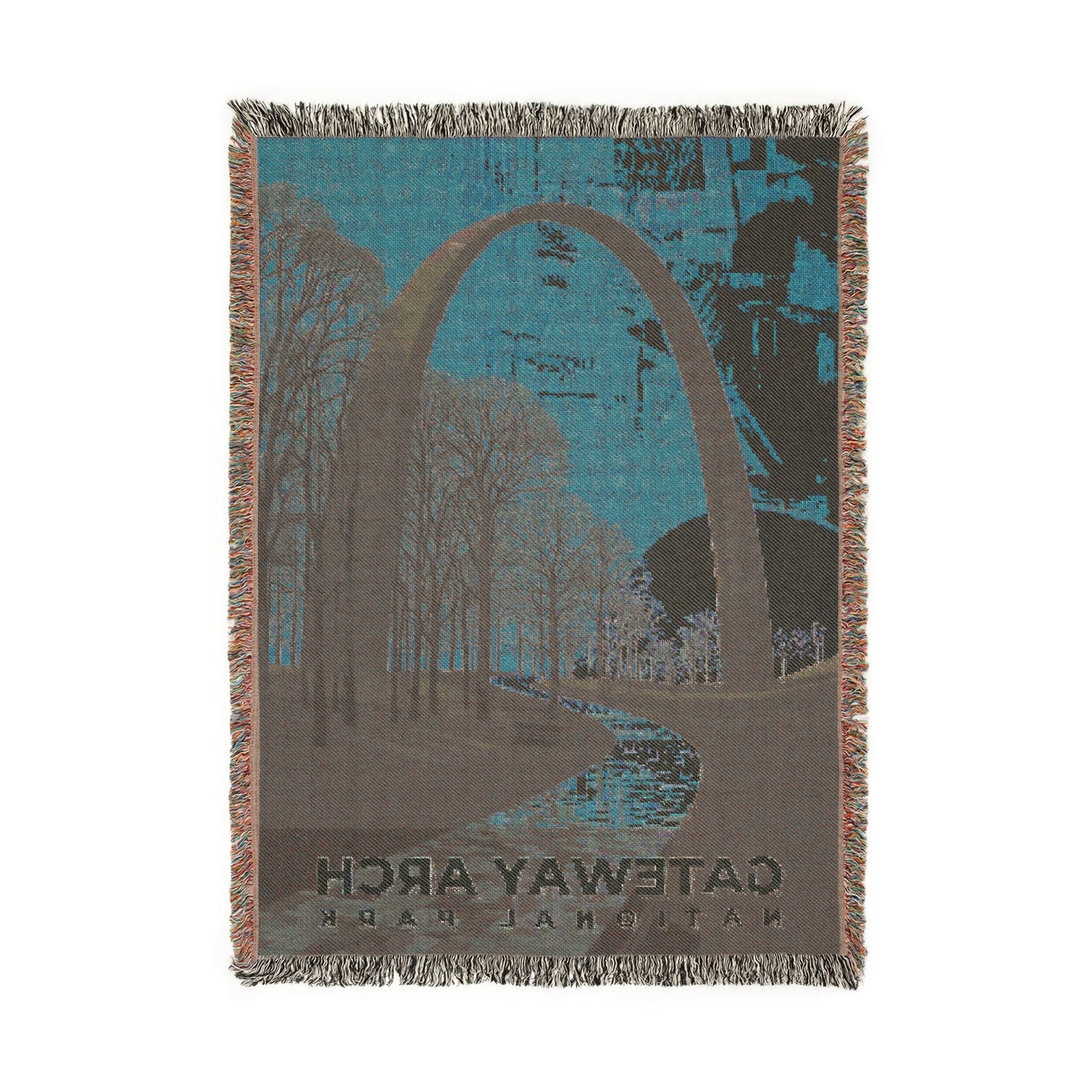 Gateway Arch National Park Woven Blanket | S19
