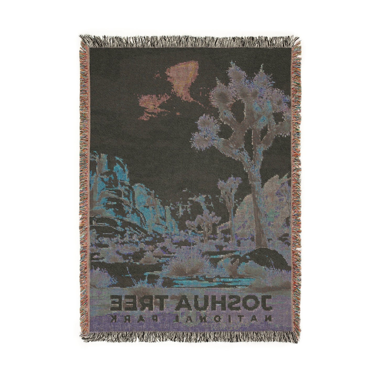 Joshua Tree National Park Woven Blanket | S08