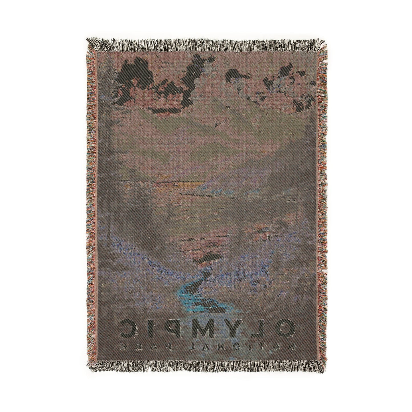 Olympic National Park Woven Blanket | S14