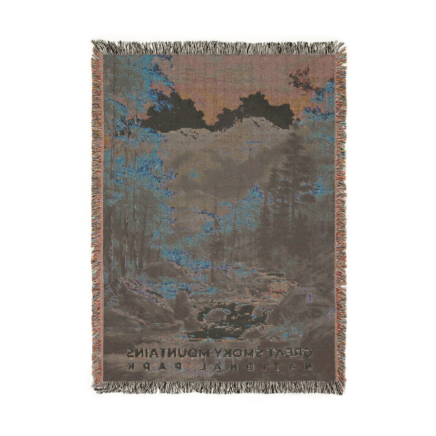Great Smoky Mountains National Park Woven Blanket | S18
