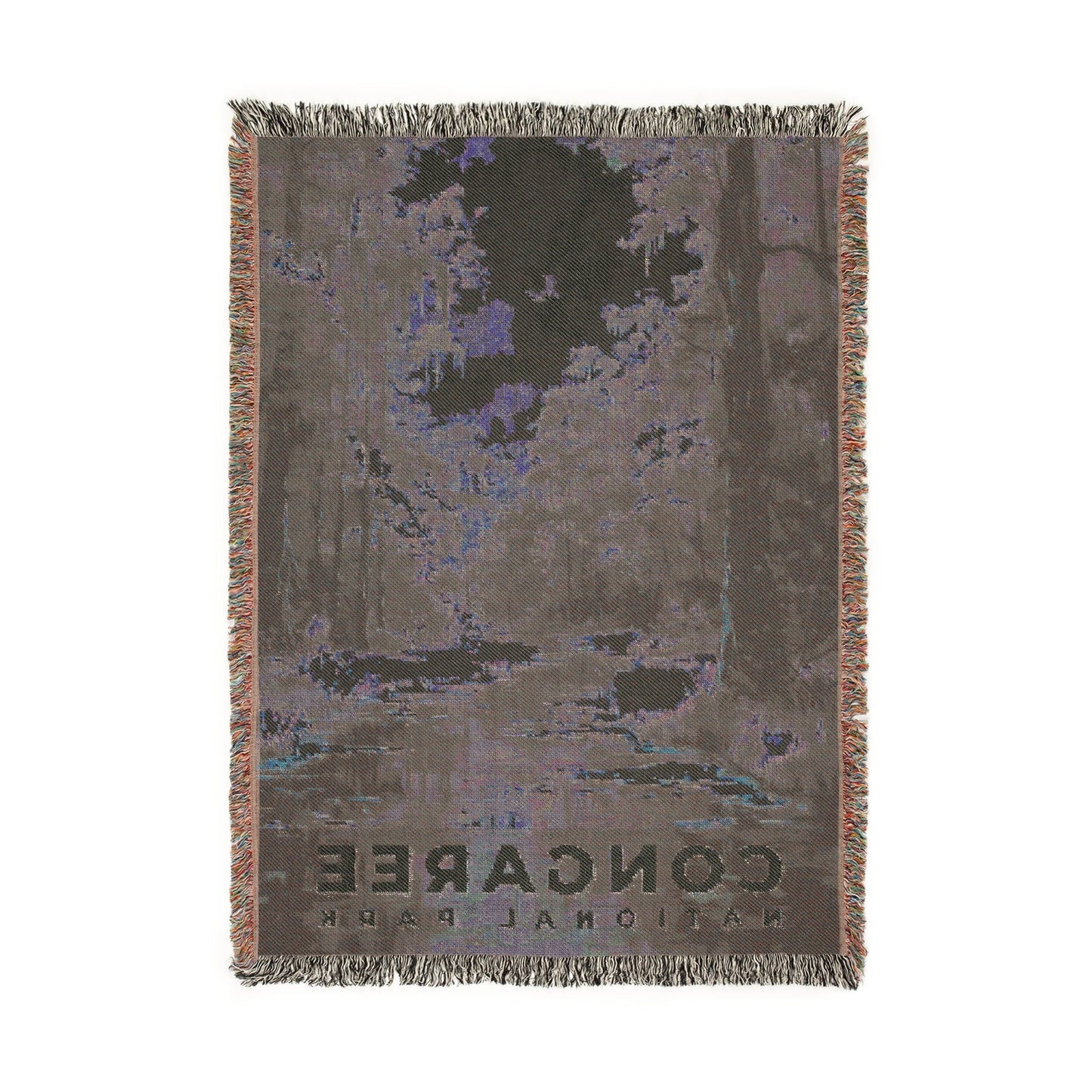 Congaree National Park Woven Blanket | S13