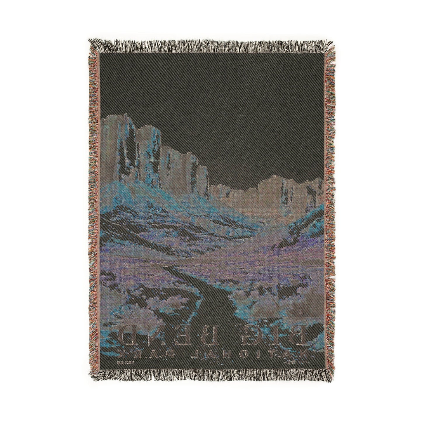 Big Bend National Park Woven Blanket | S04
