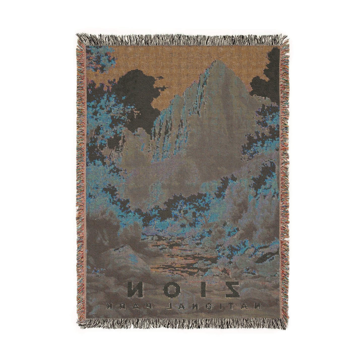 Zion National Park Woven Blanket | S18