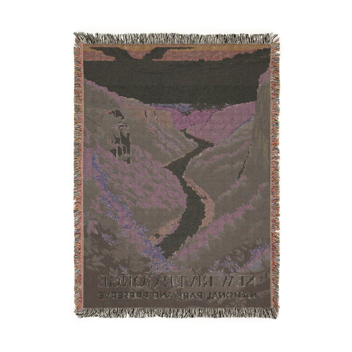 New River Gorge National Park Woven Blanket | S01