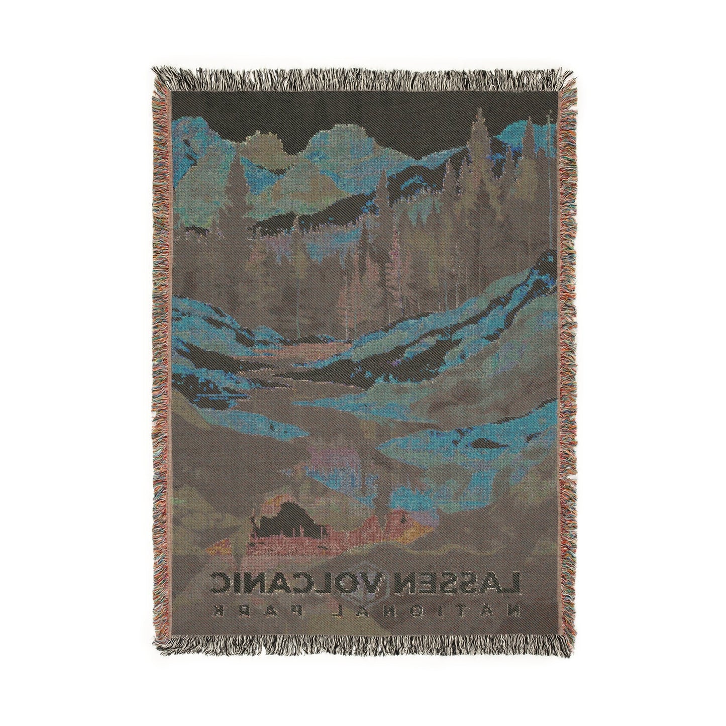 Lassen Volcanic National Park Woven Blanket | S20