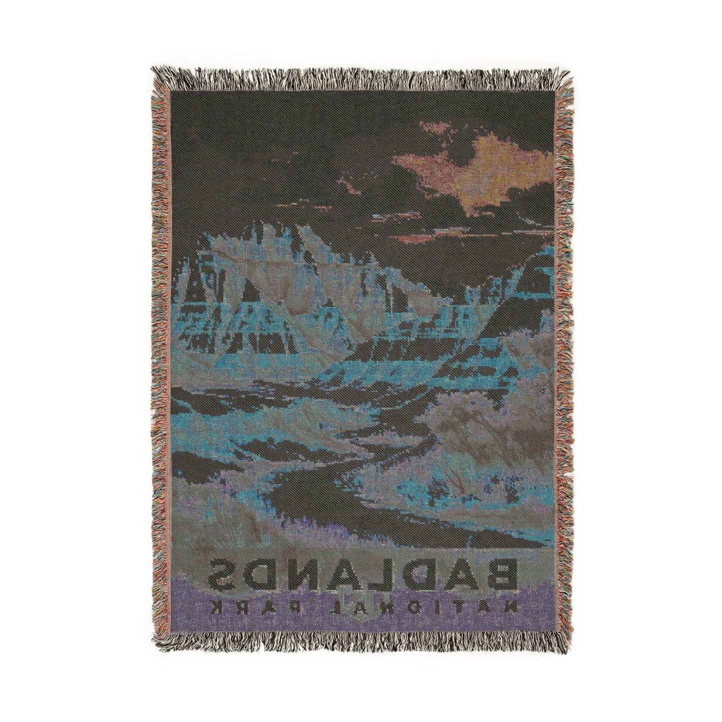 Badlands National Park Woven Blanket | S08