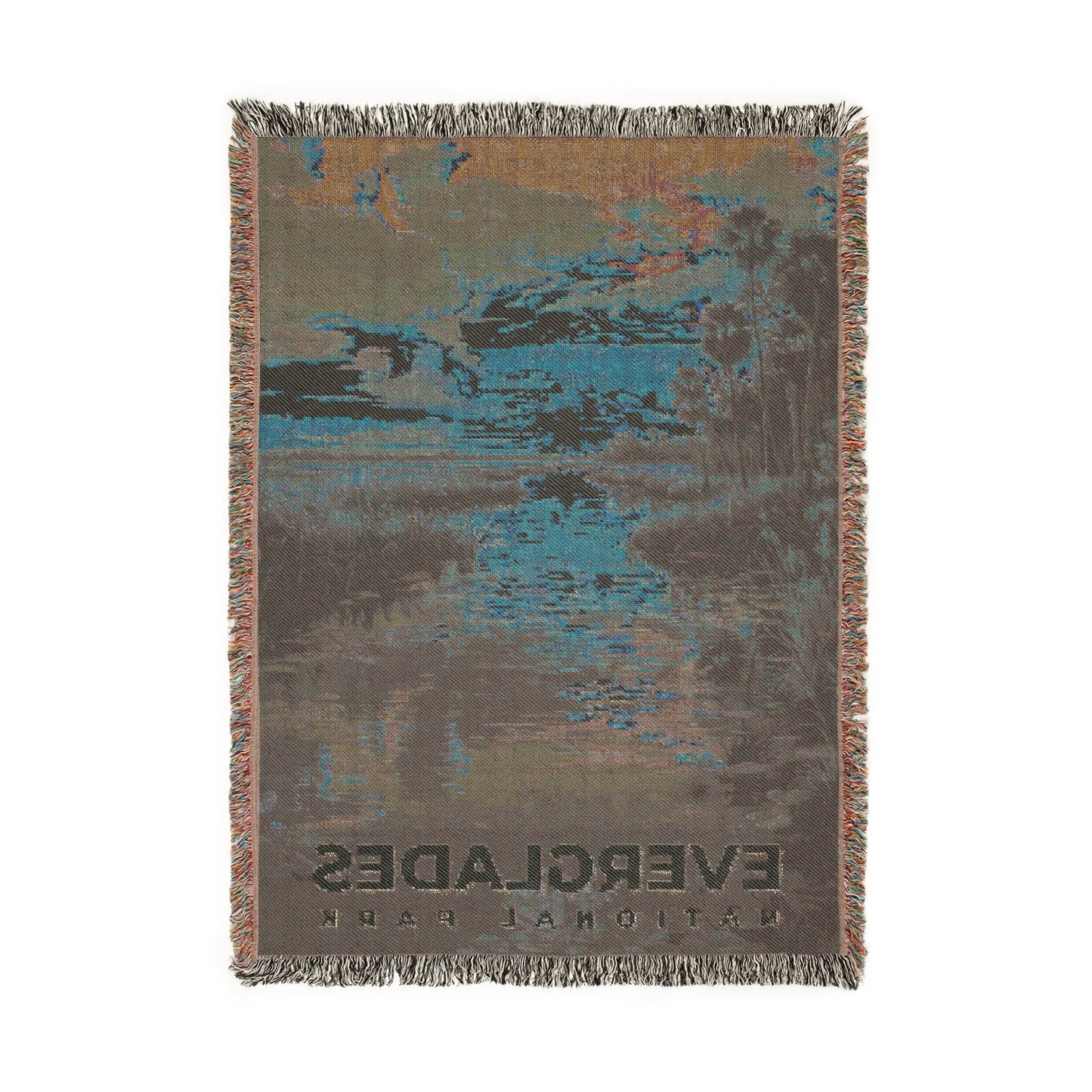 Everglades National Park Woven Blanket | S18
