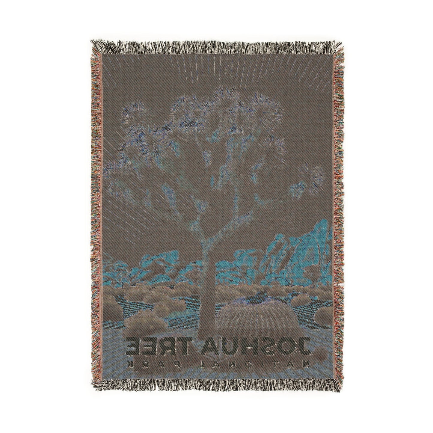 Joshua Tree National Park Woven Blanket | S19