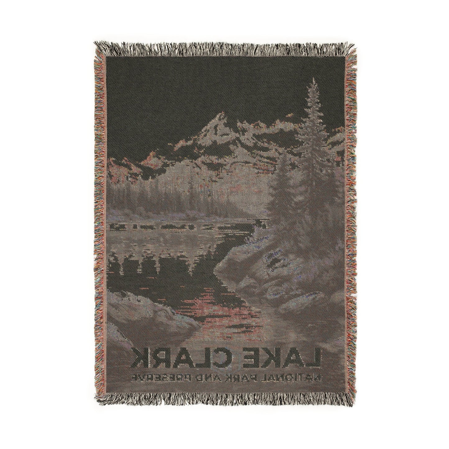 Lake Clark National Park Woven Blanket | S17