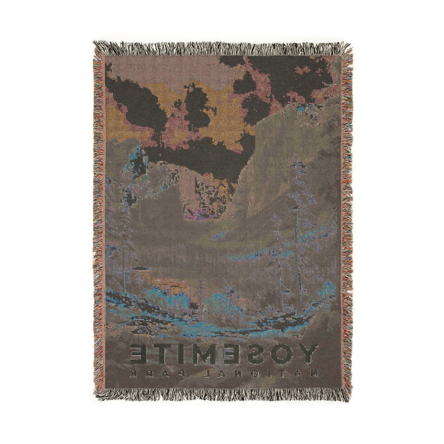 Yosemite National Park Woven Blanket | S18