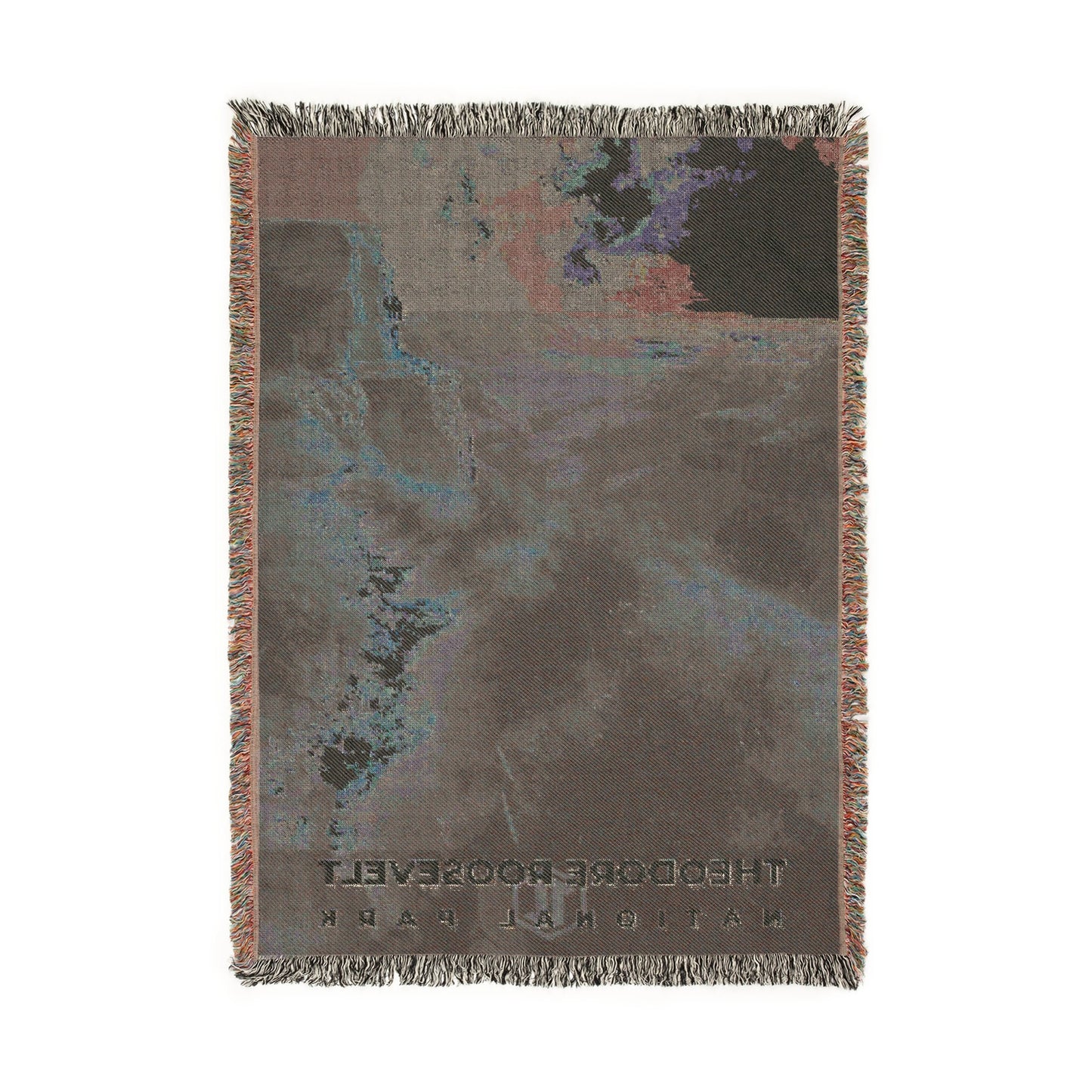 Theodore Roosevelt National Park Woven Blanket | S12