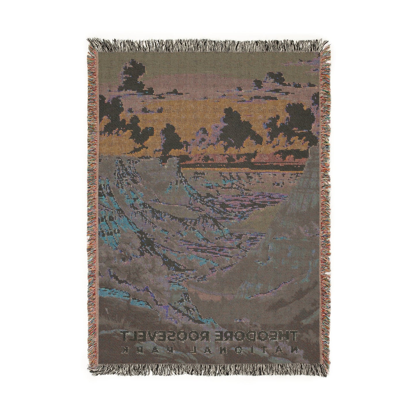 Theodore Roosevelt National Park Woven Blanket | S11