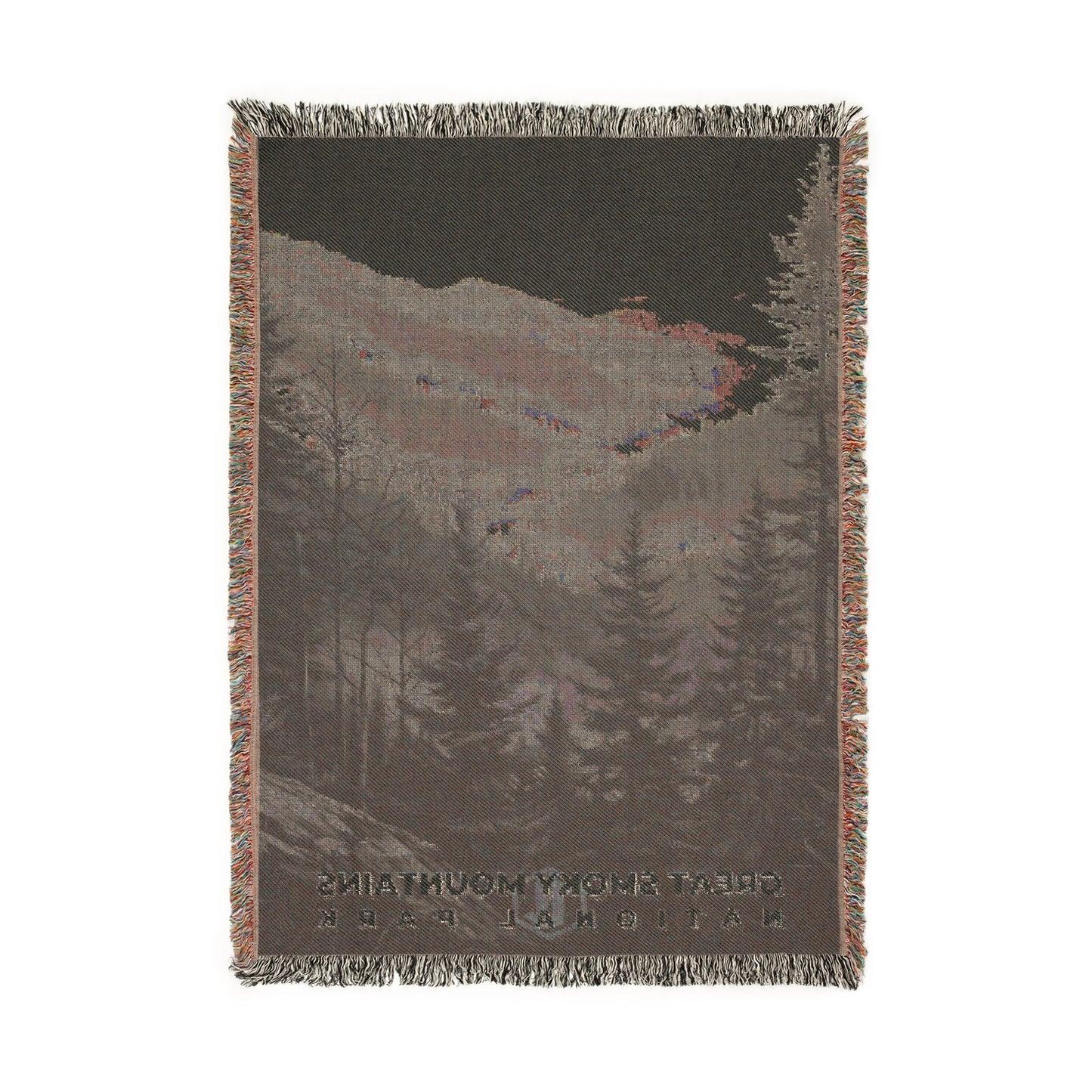 Great Smoky Mountains National Park Woven Blanket | S17