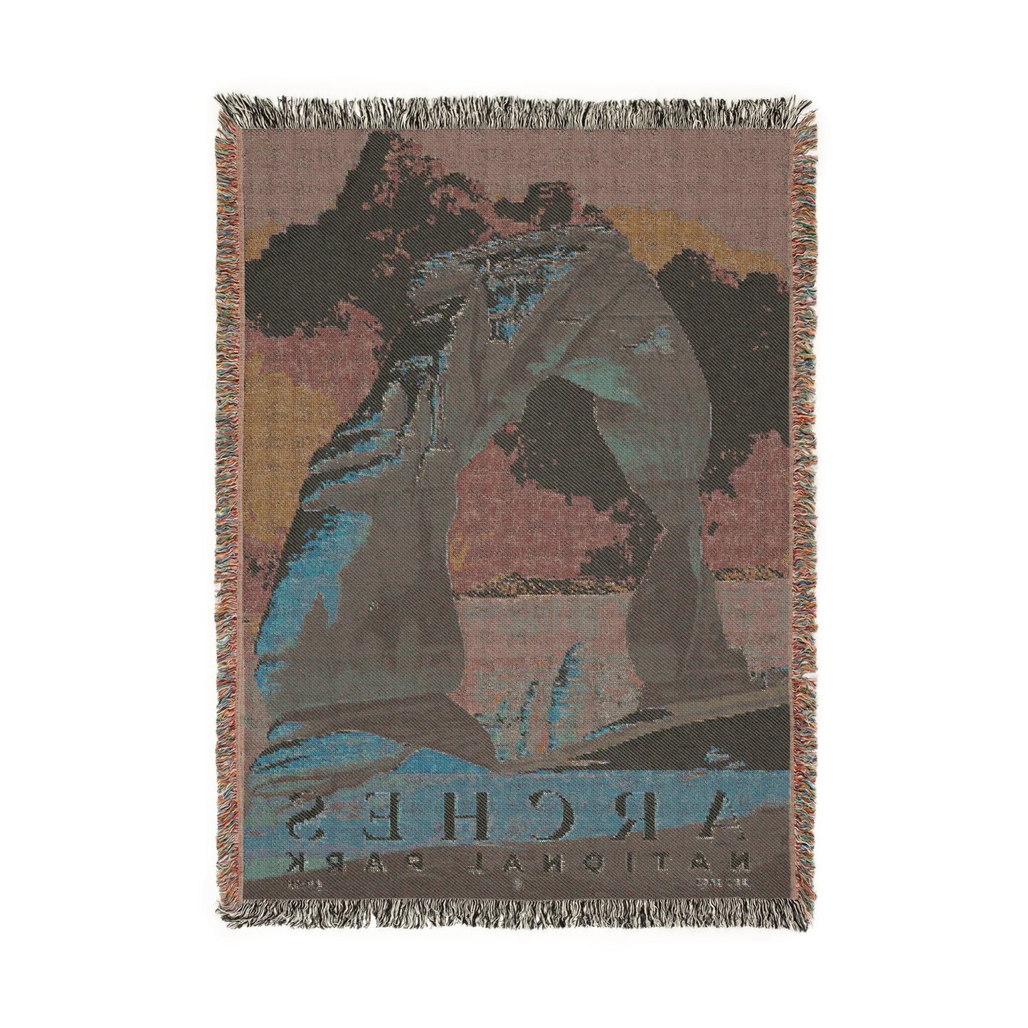 Arches National Park Woven Blanket | S02