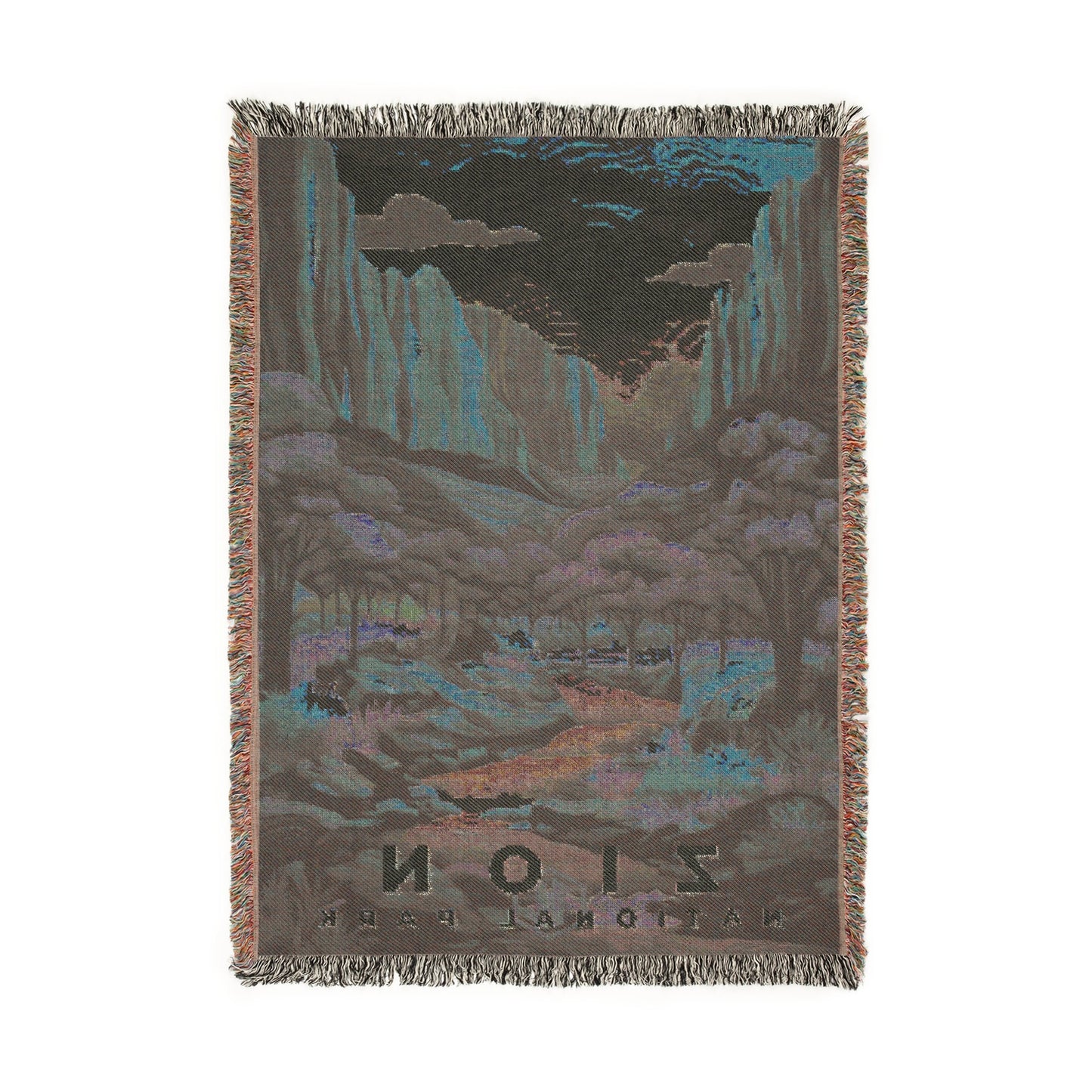 Zion National Park Woven Blanket | S09