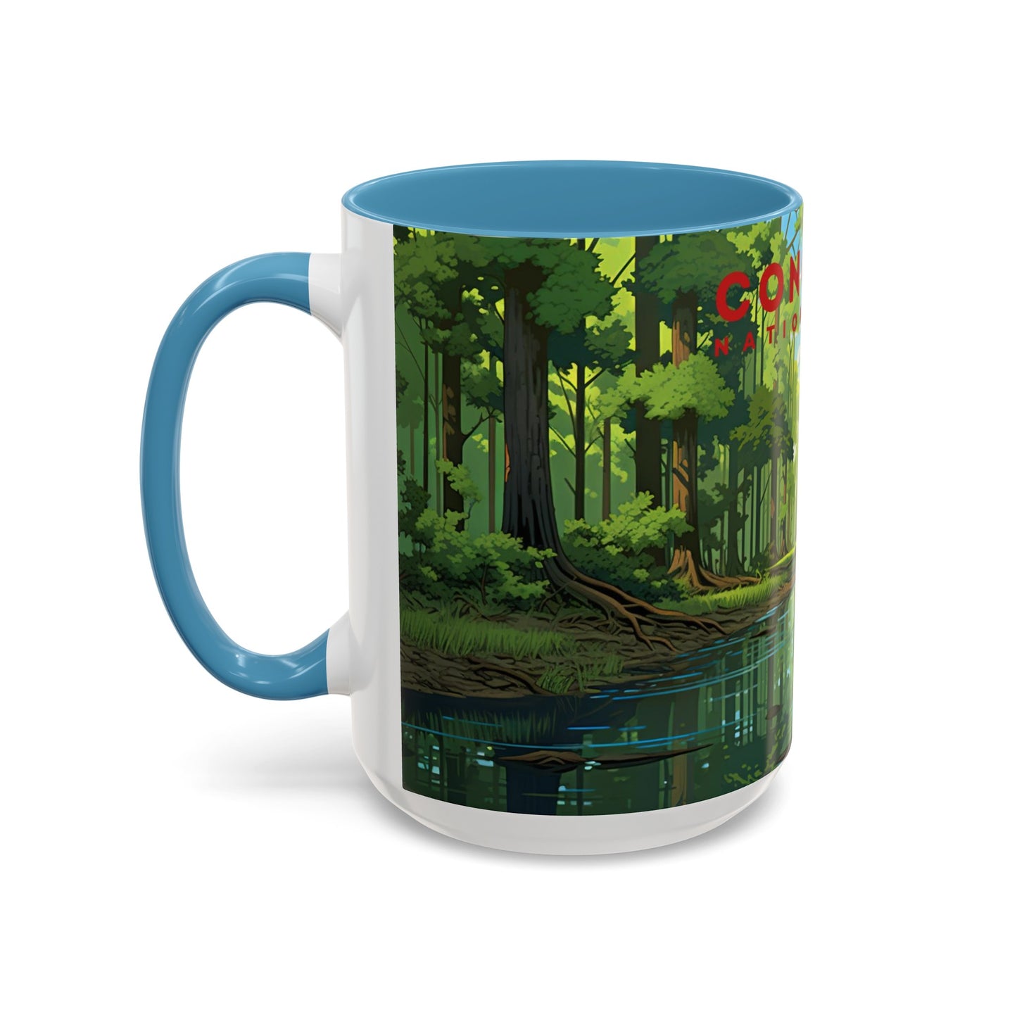 Congaree National Park Mug | Accent Coffee Mug (11, 15oz)