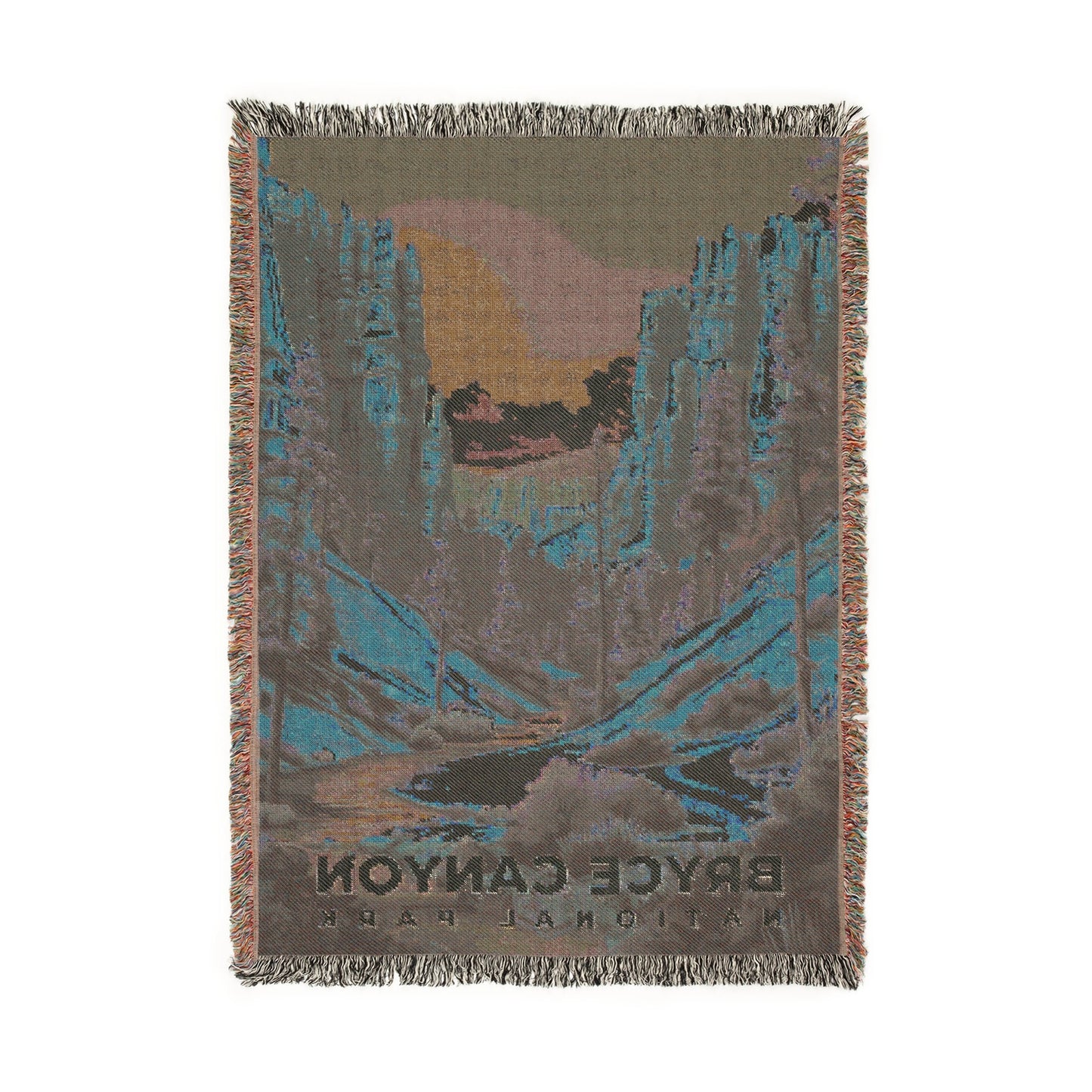 Bryce Canyon National Park Woven Blanket | S16