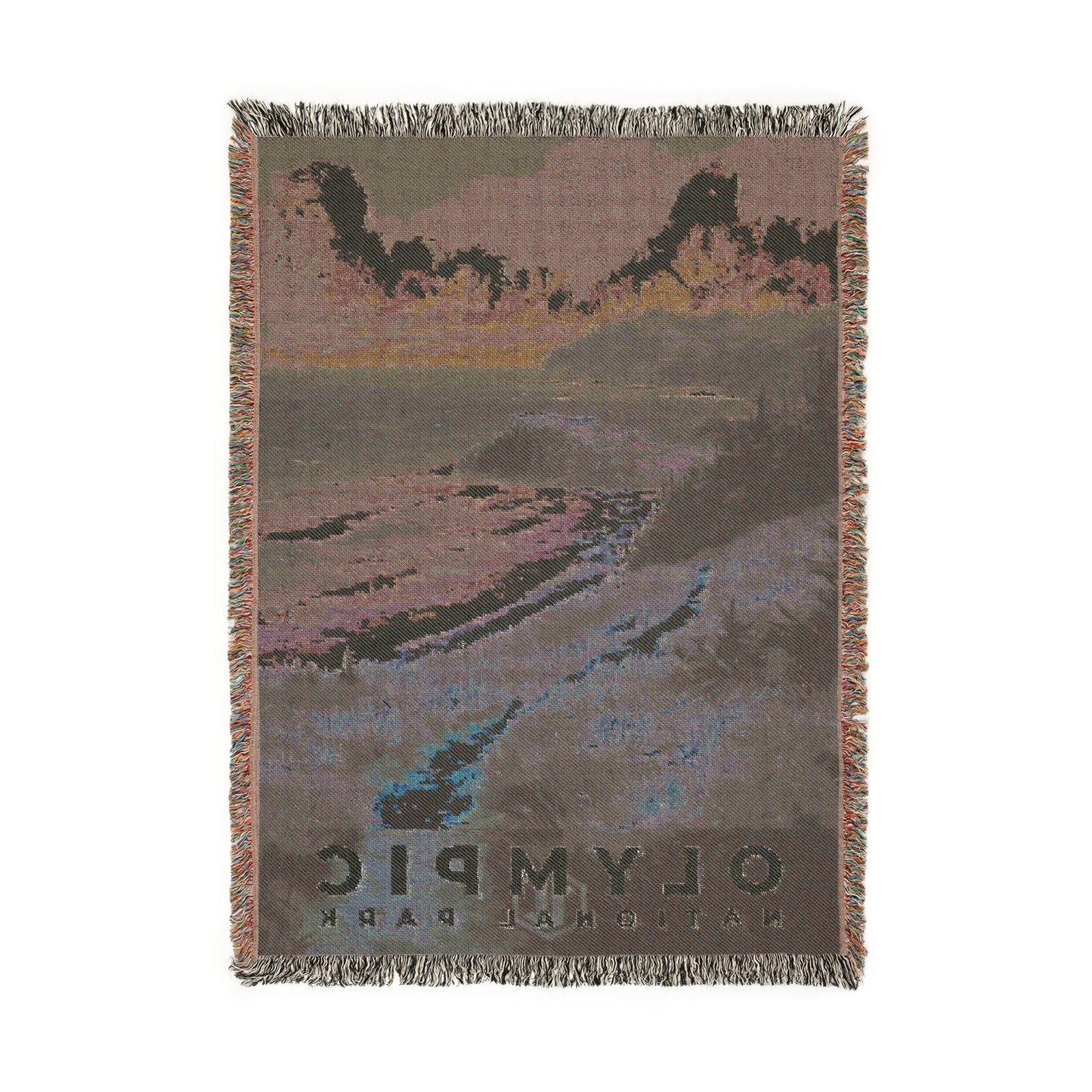 Olympic National Park Woven Blanket | S13
