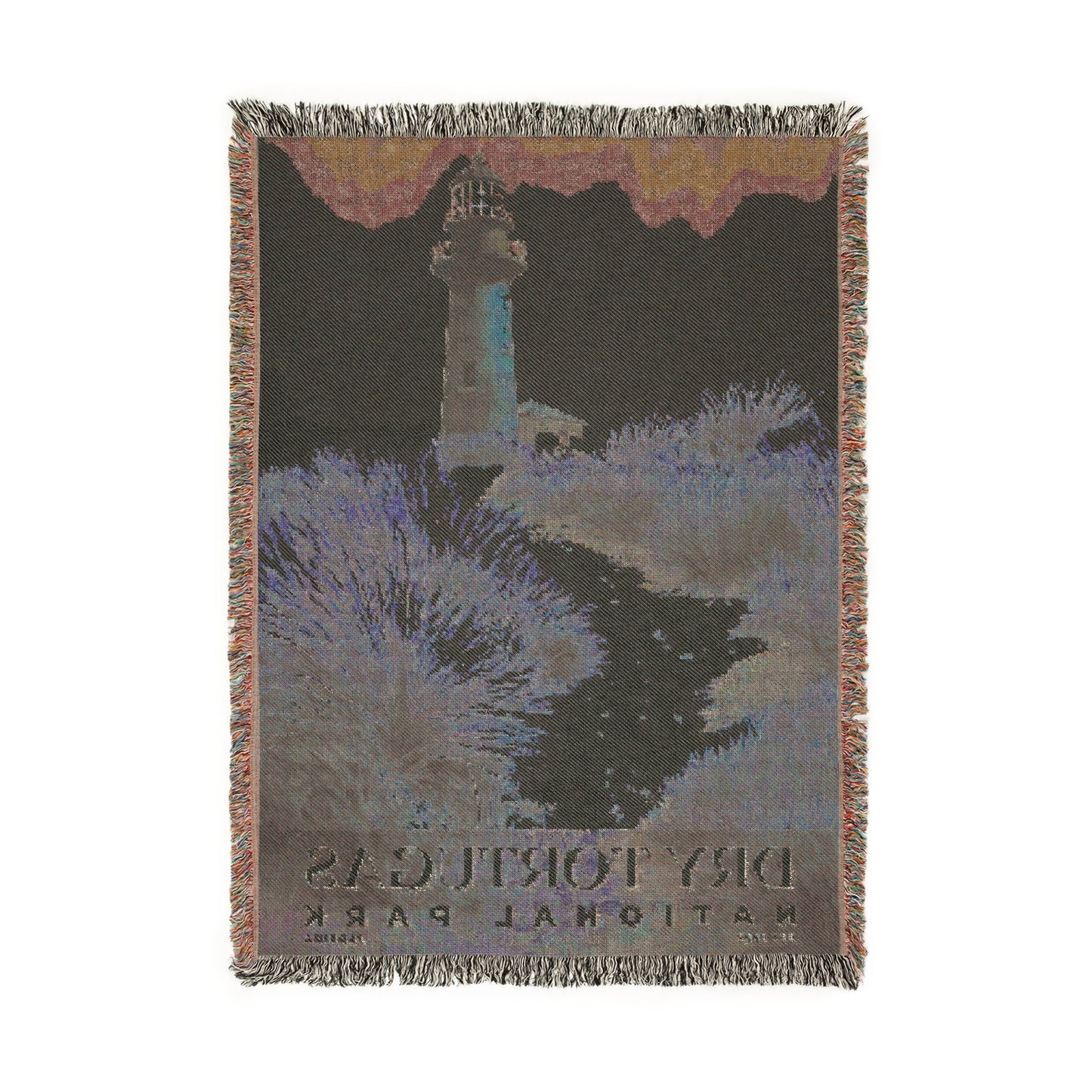 Dry Tortugas National Park Woven Blanket | S02