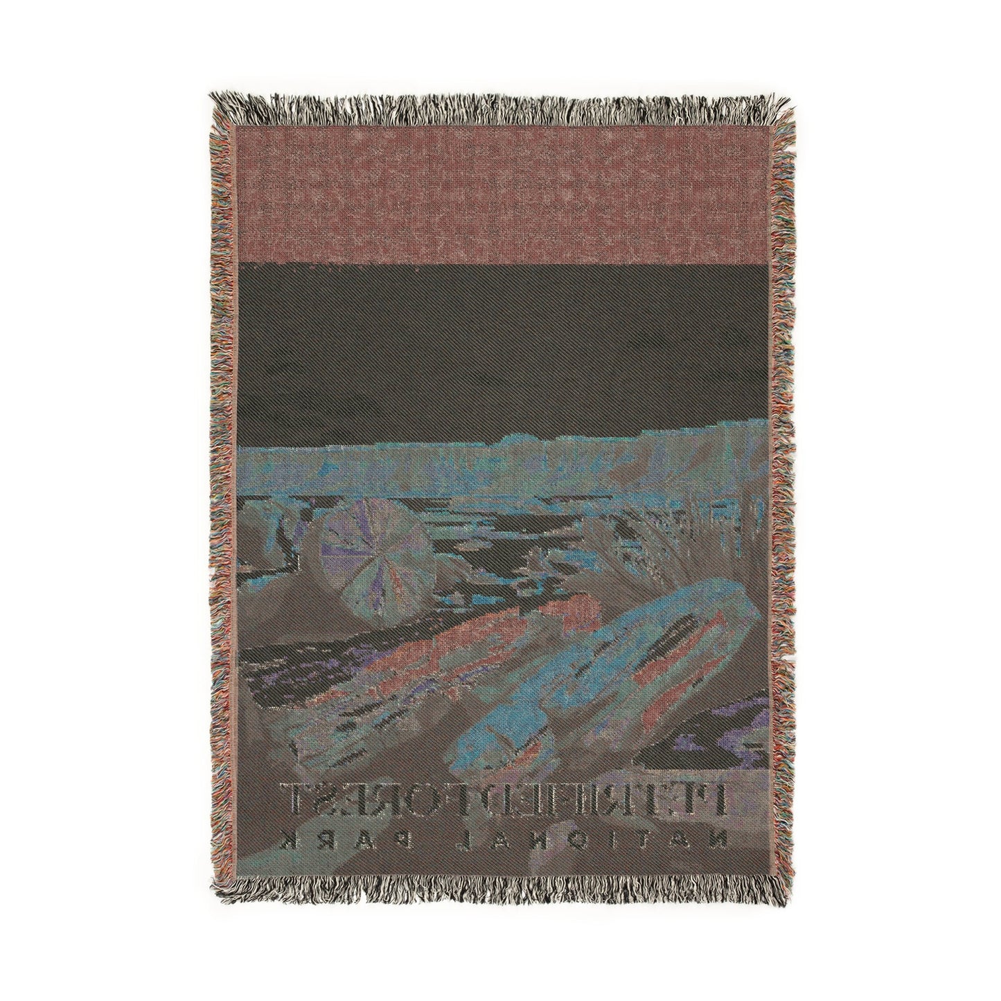 Petrified Forest National Park Woven Blanket | S01