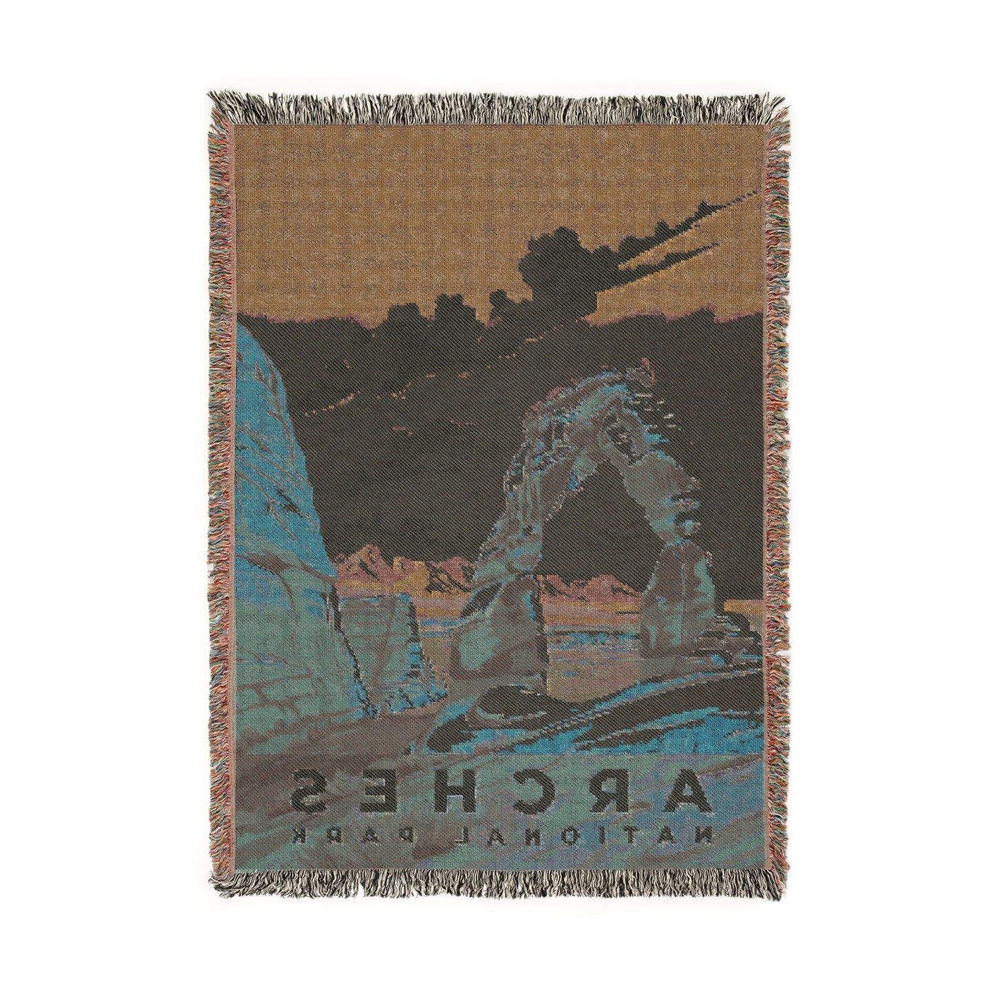 Arches National Park Woven Blanket | S07