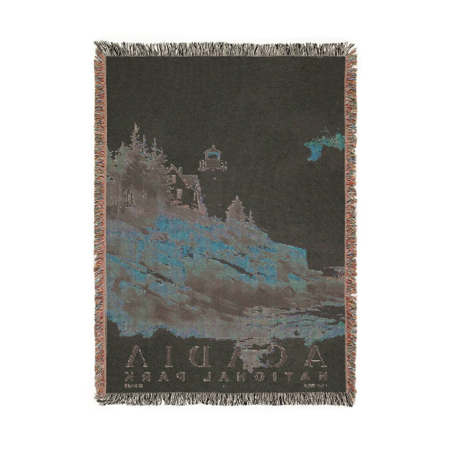 Acadia National Park Woven Blanket | S04
