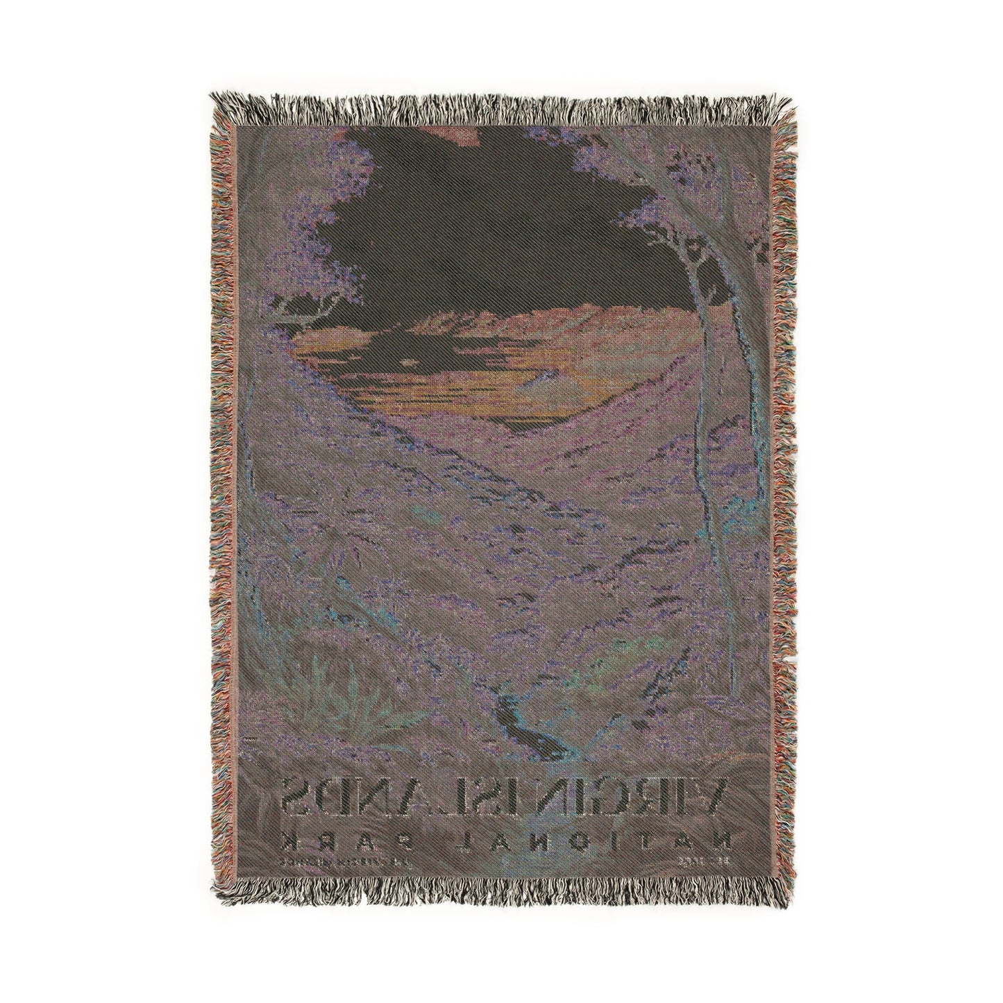 Virgin Islands National Park Woven Blanket | S02