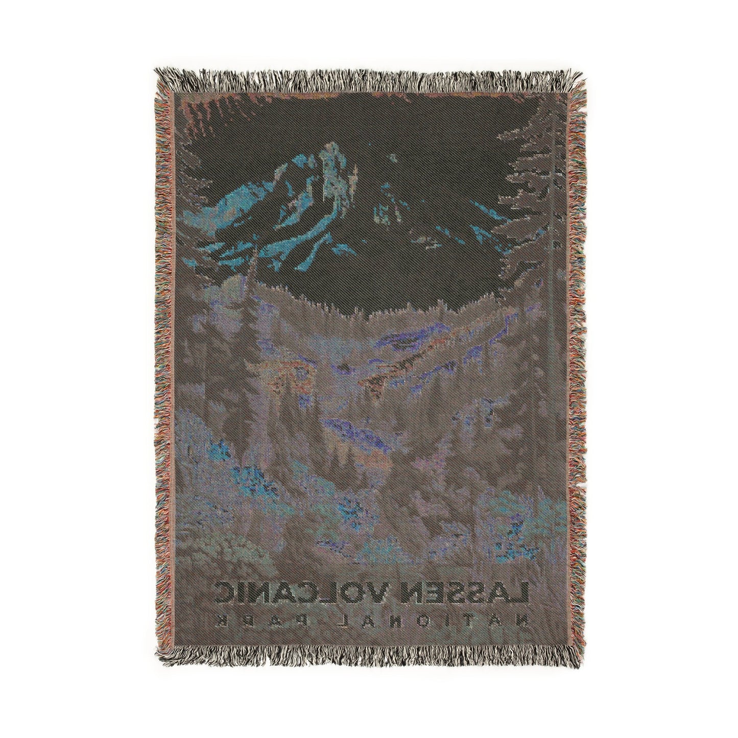 Lassen Volcanic National Park Woven Blanket | S09