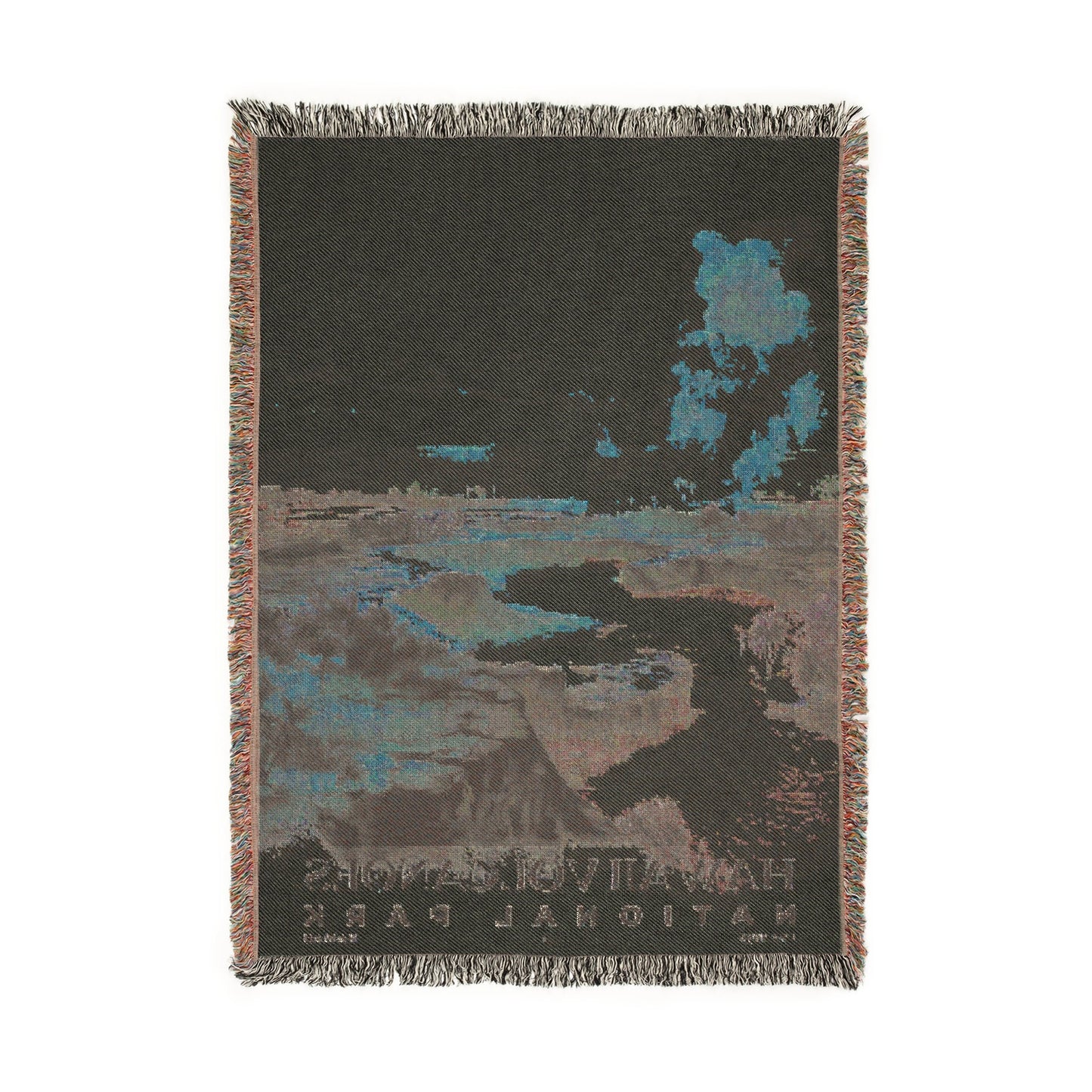 Hawaii Volcanoes National Park Woven Blanket | S04