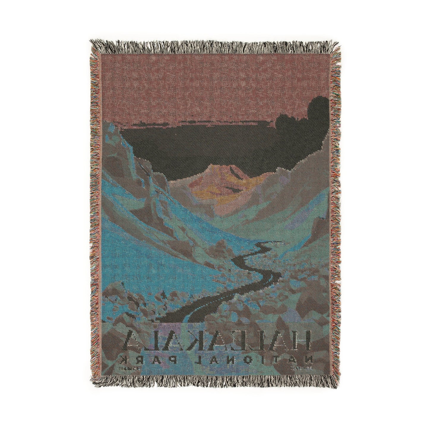 Haleakala National Park Woven Blanket | S03