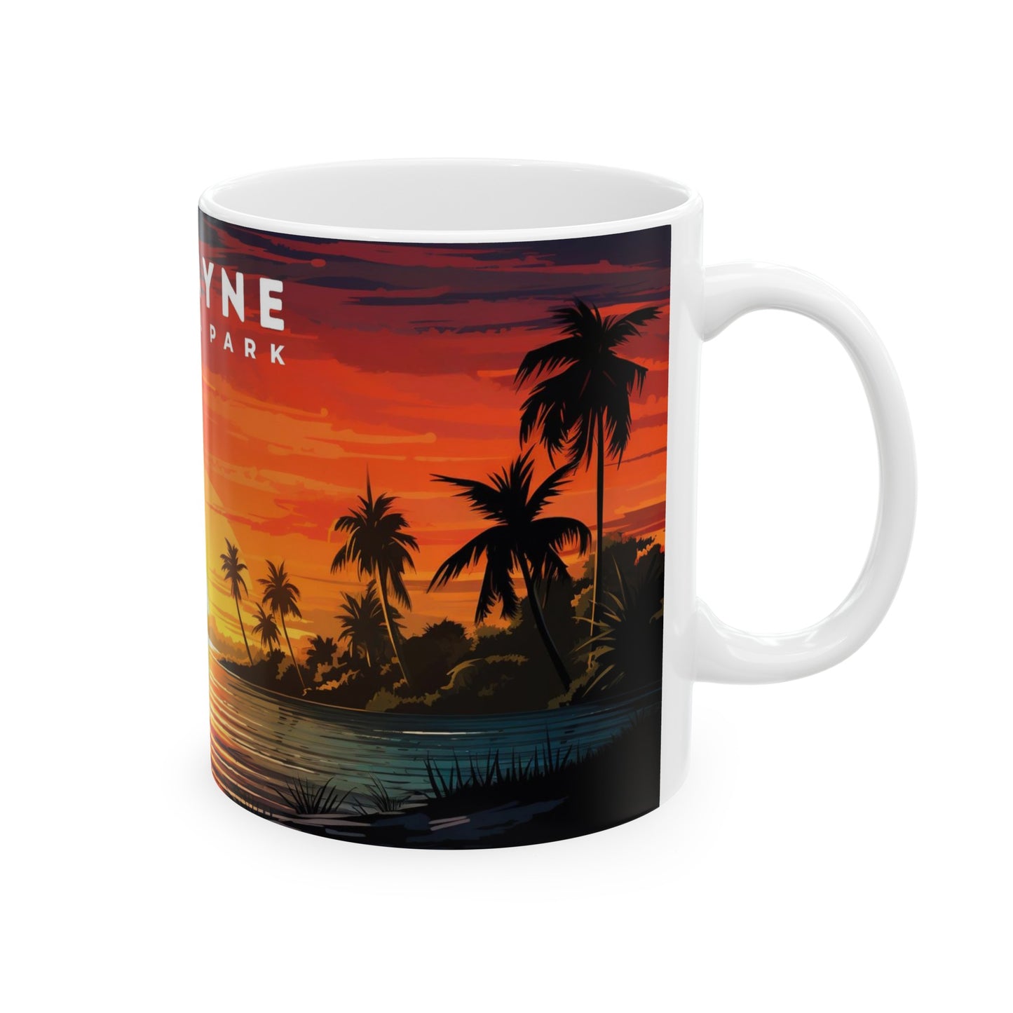Biscayne National Park Mug | White Ceramic Mug (11oz, 15oz)