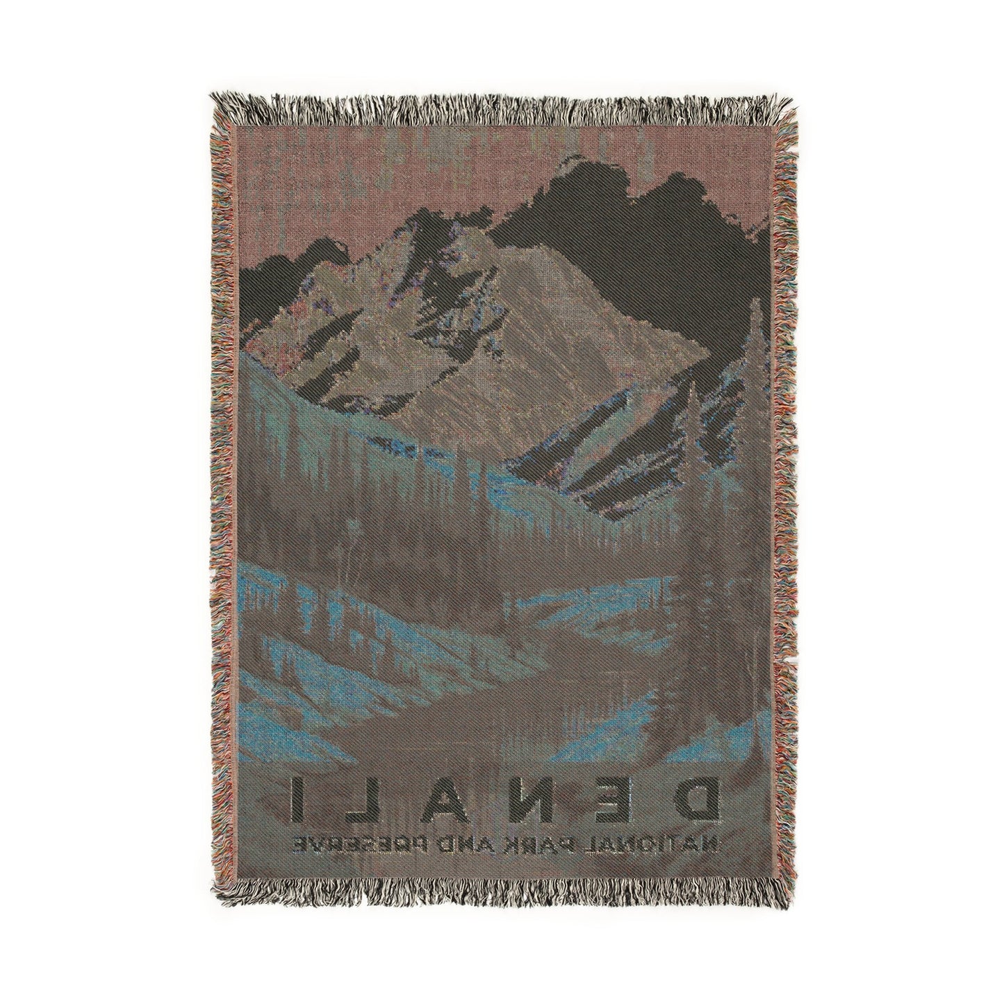 Denali National Park Woven Blanket | S19