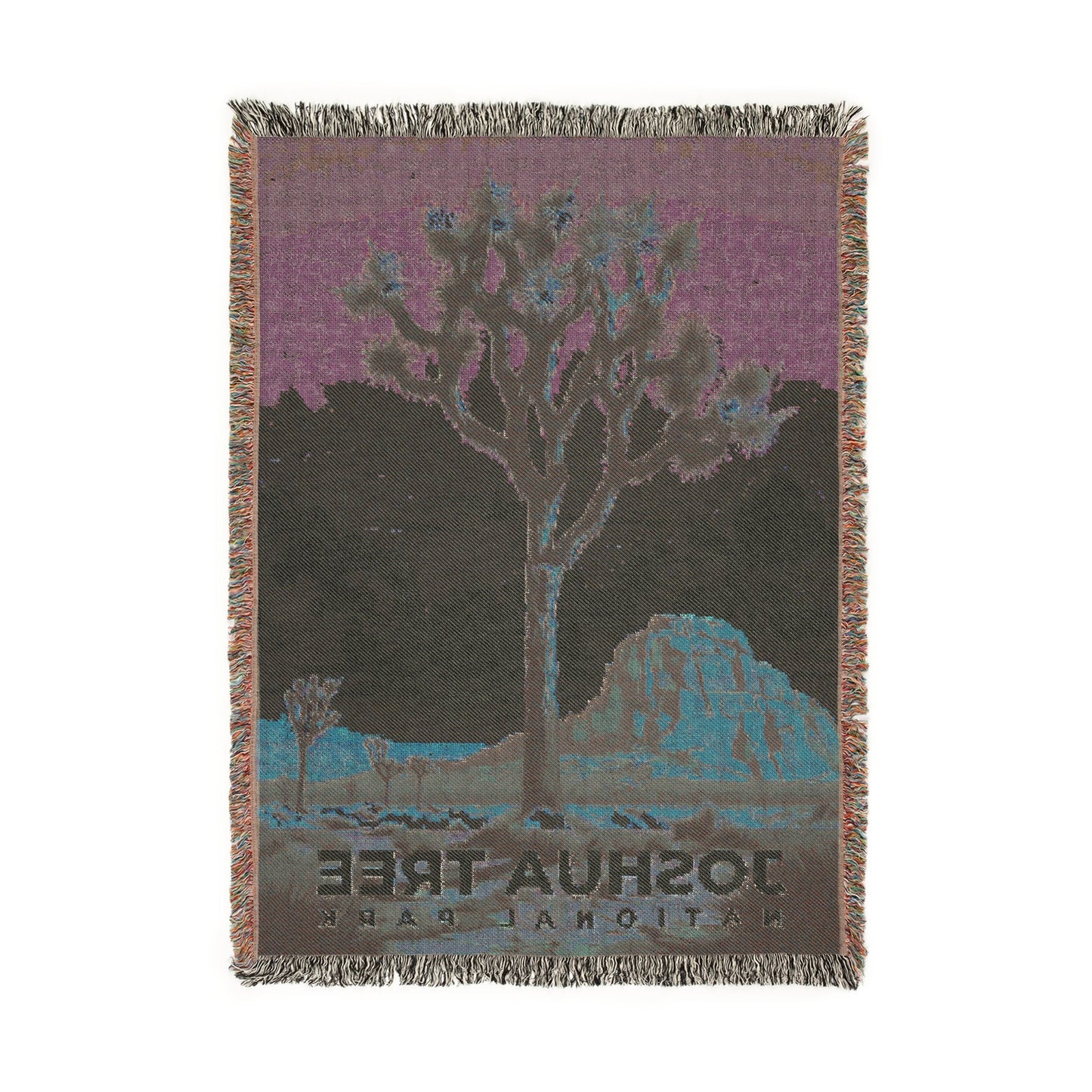 Joshua Tree National Park Woven Blanket | S07