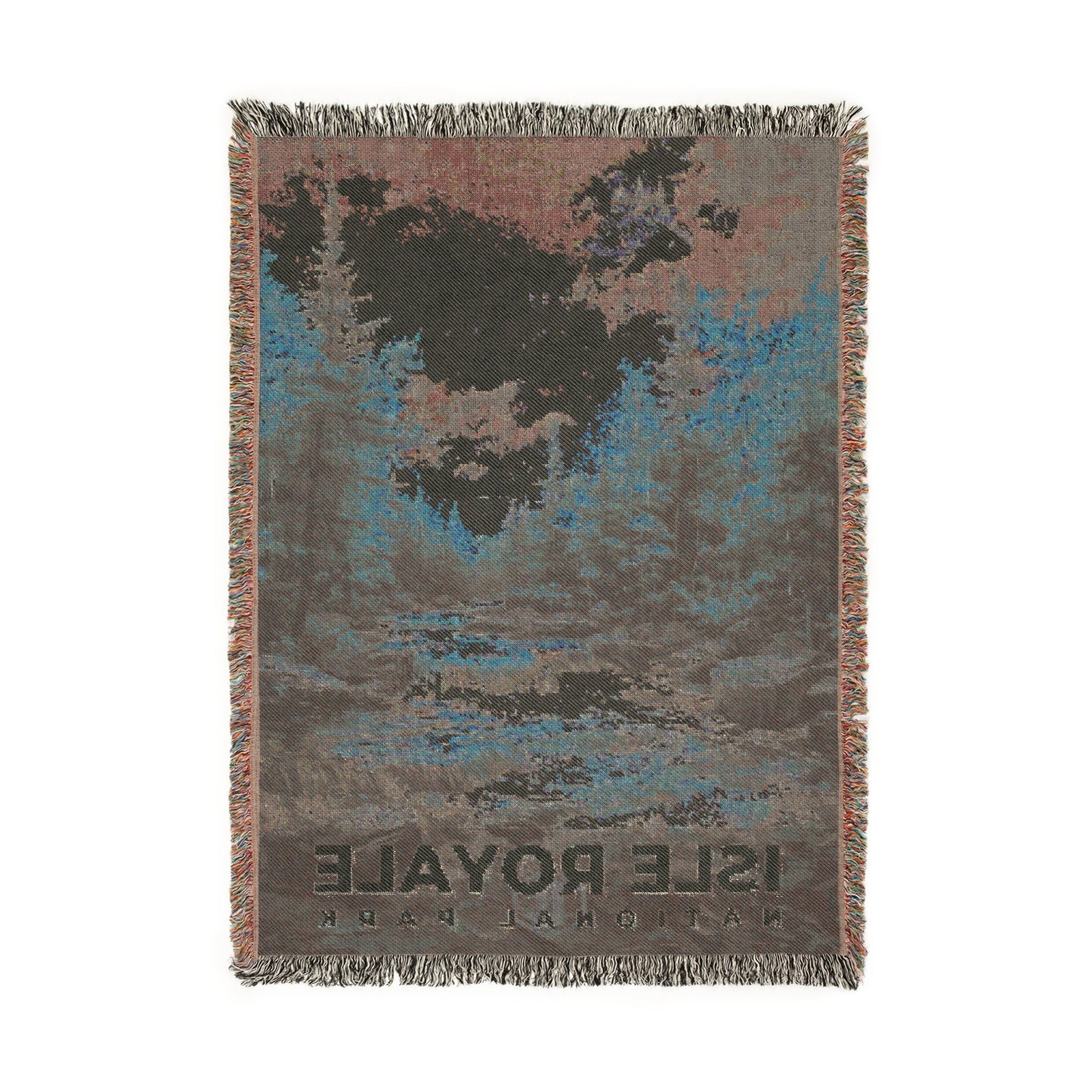 Isle Royale National Park Woven Blanket | S14