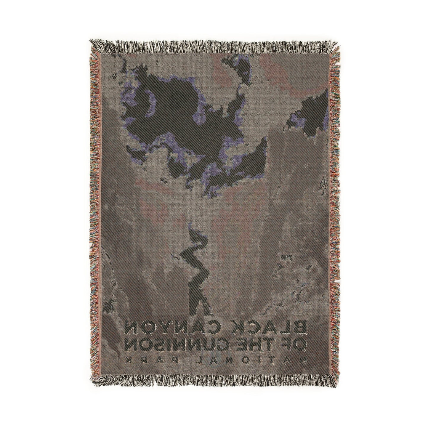 Black Canyon of the Gunnison National Park Woven Blanket | S15