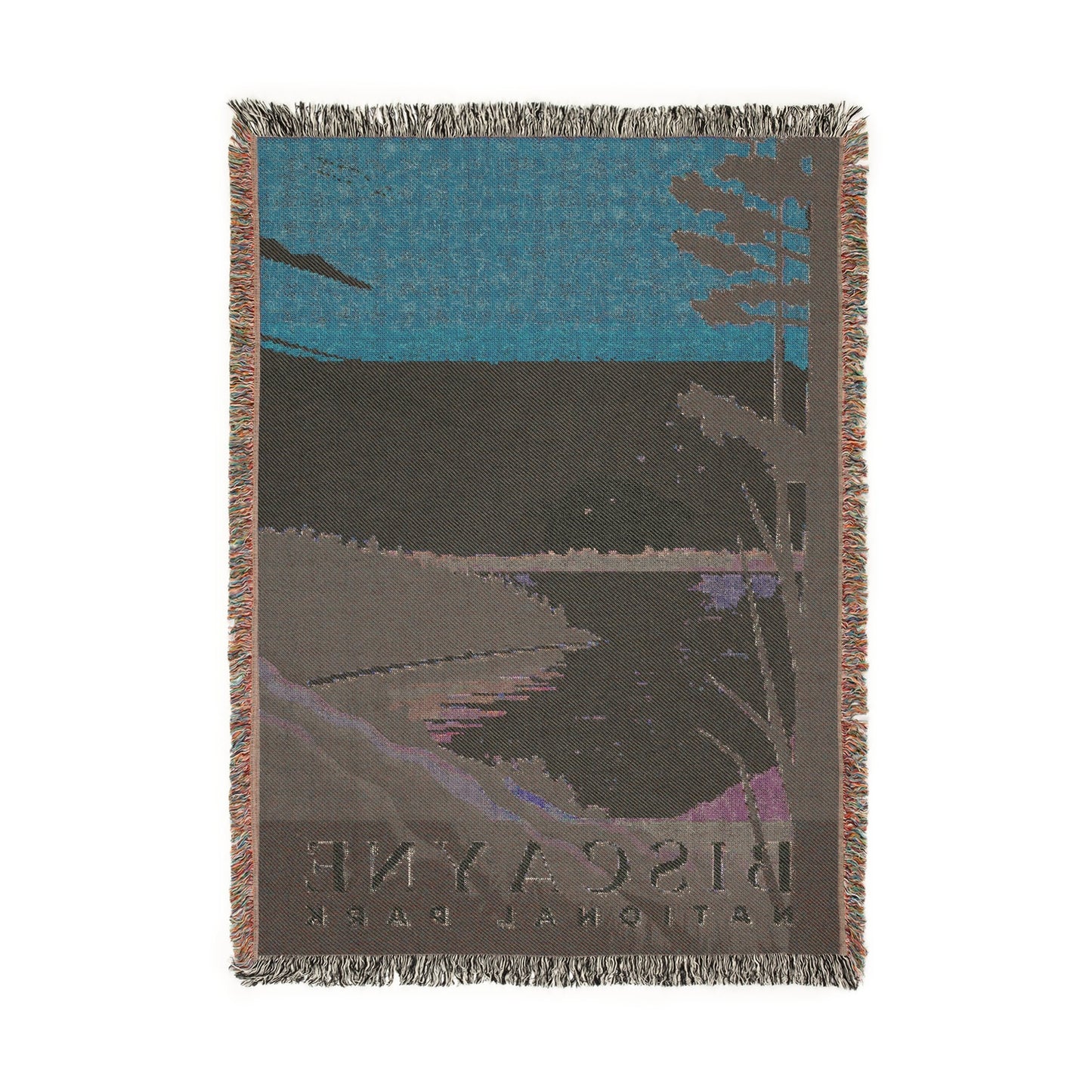 Biscayne National Park Woven Blanket | S01