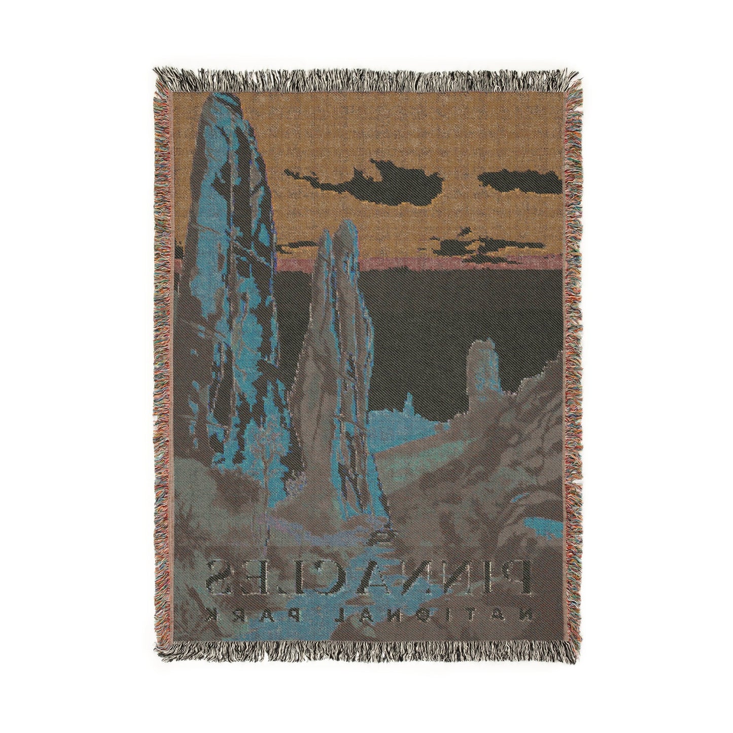 Pinnacles National Park Woven Blanket | S01