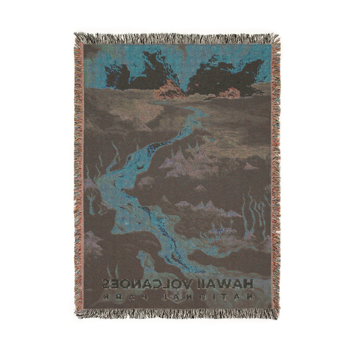 Hawaii Volcanoes National Park Woven Blanket | S09