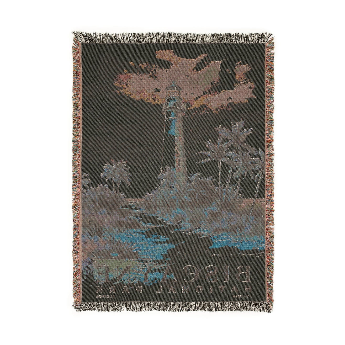 Biscayne National Park Woven Blanket | S04